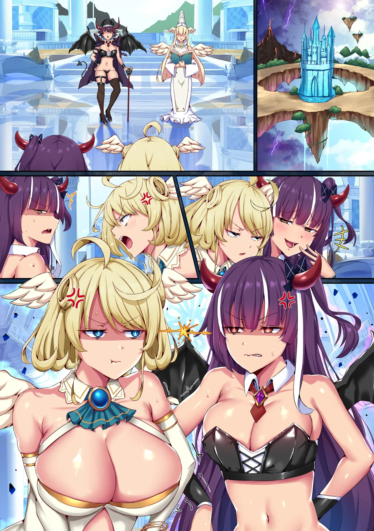 ドすけべ悪魔と天使の力で学園女子全員発情!?清楚なあの娘と気持ちよすぎる学園ハーレムセックス! Page.28
