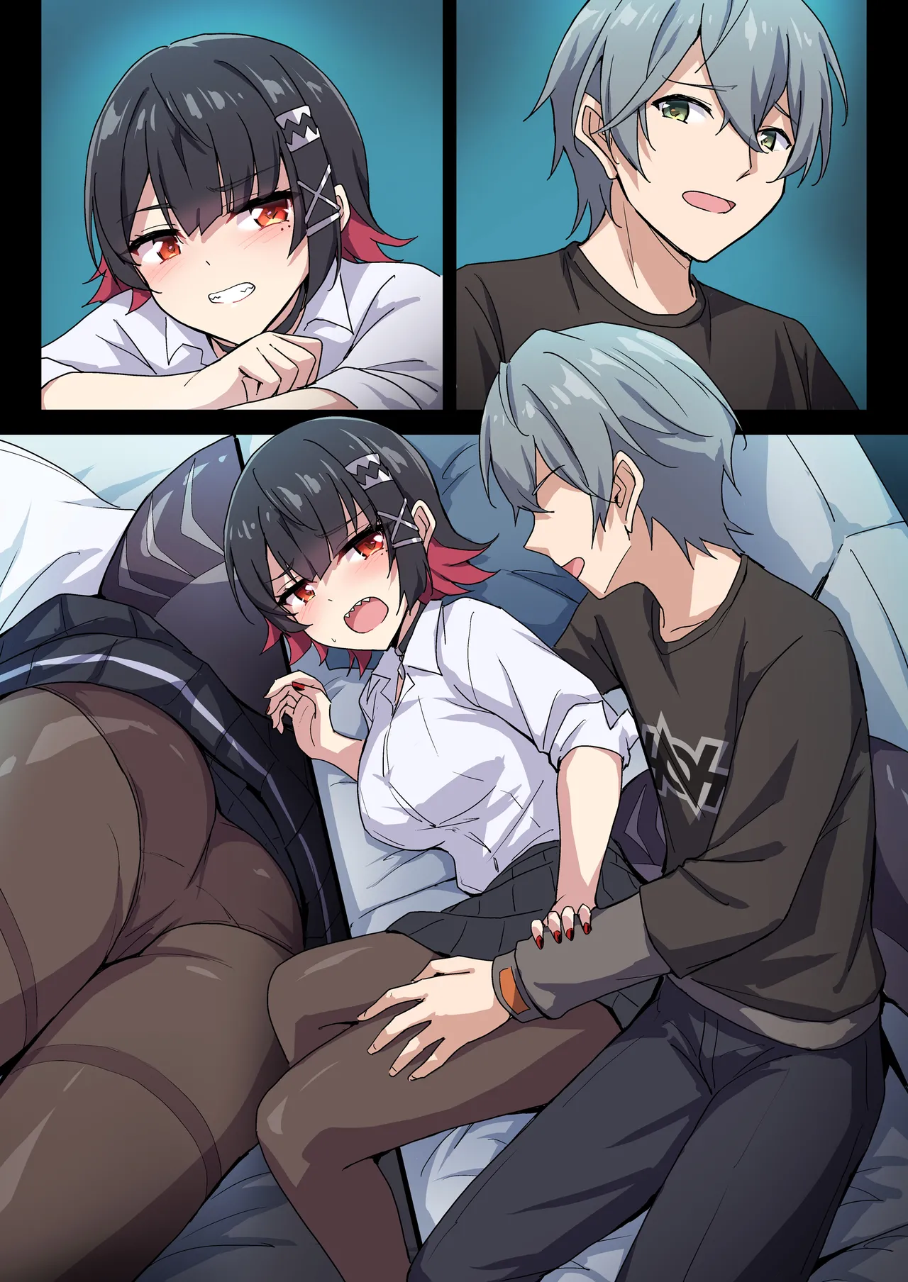 エレンとイチャラブH② Page.8