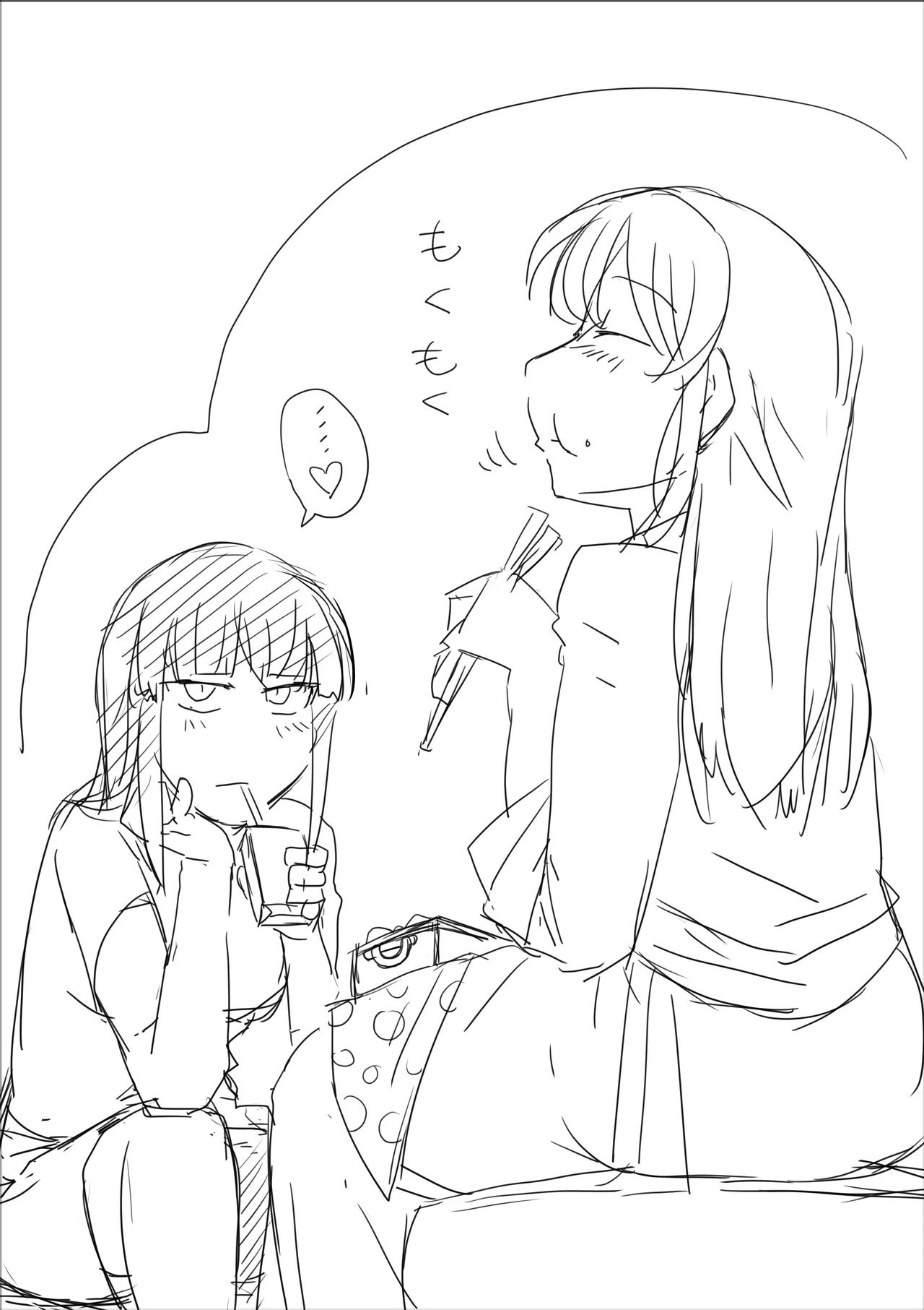 紗江さんとライカさん Page.103