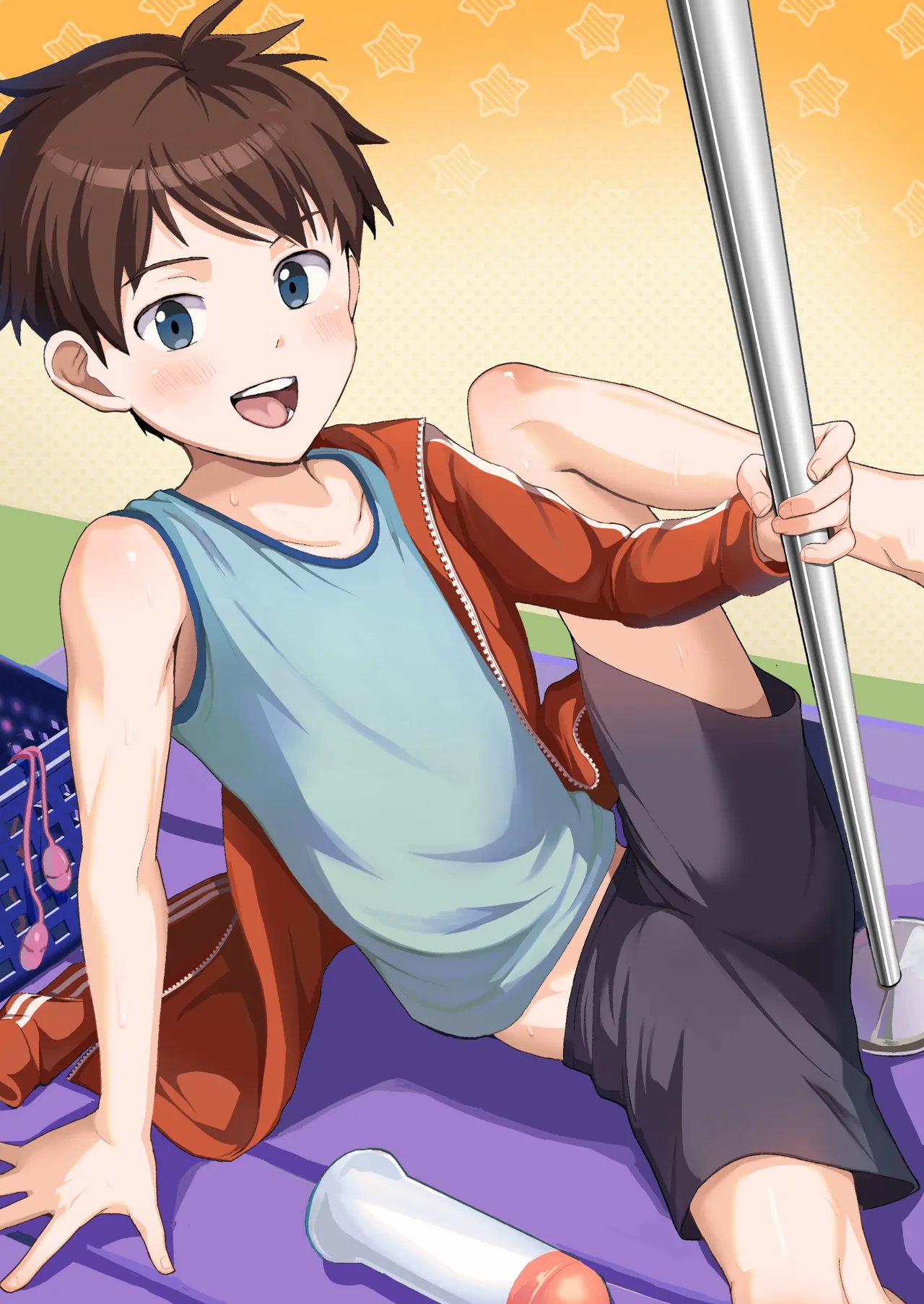 密着特訓中♡汗と体温が混ざり合う中で、せんせーの理性はもう限界！！? Page.48