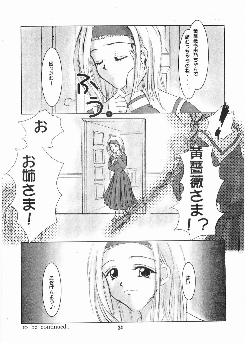 (C67) [RUBY FRUIT (琴月絶人) Parfait Soeur~Yellow~ (マリア様がみてる) Page.23