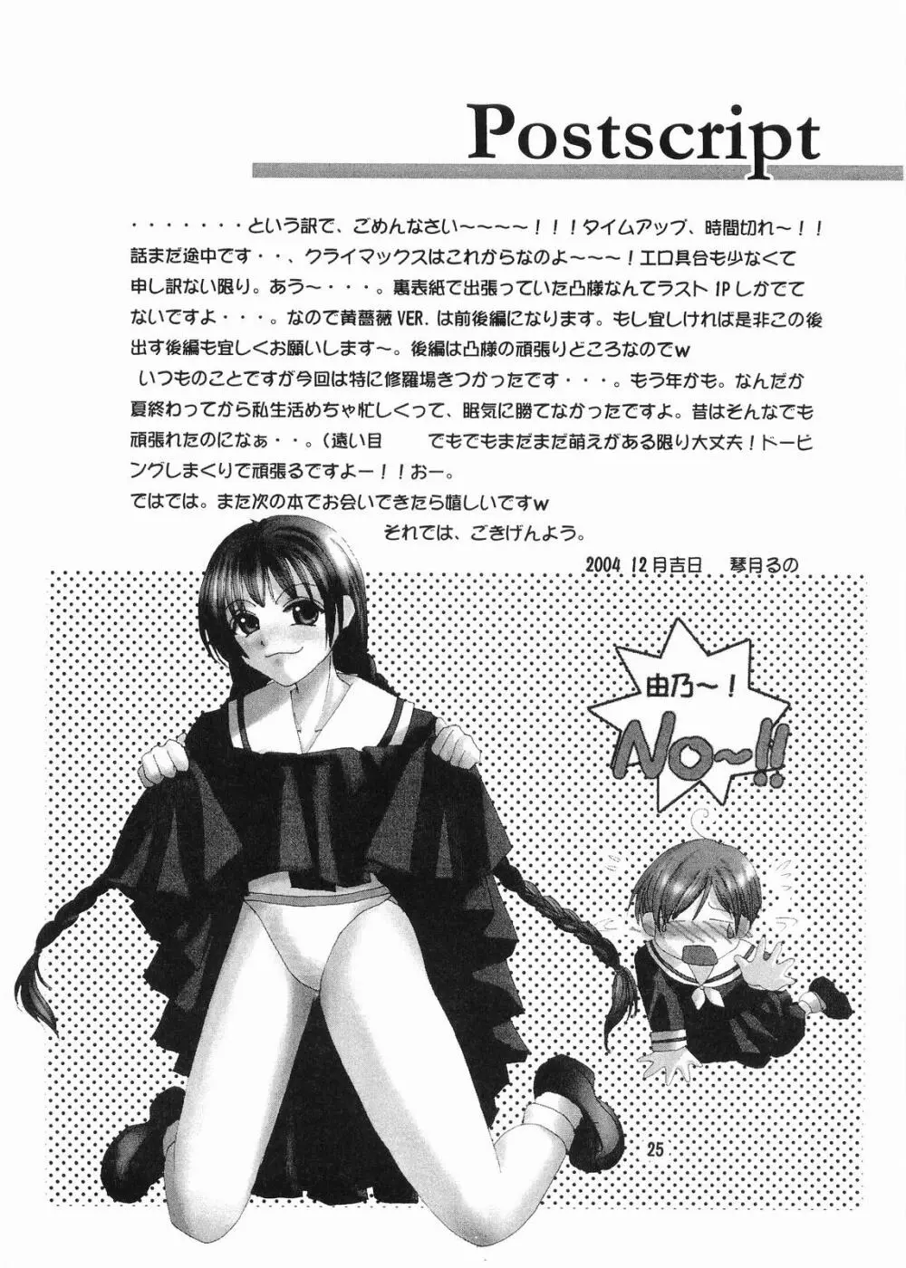 (C67) [RUBY FRUIT (琴月絶人) Parfait Soeur~Yellow~ (マリア様がみてる) Page.24