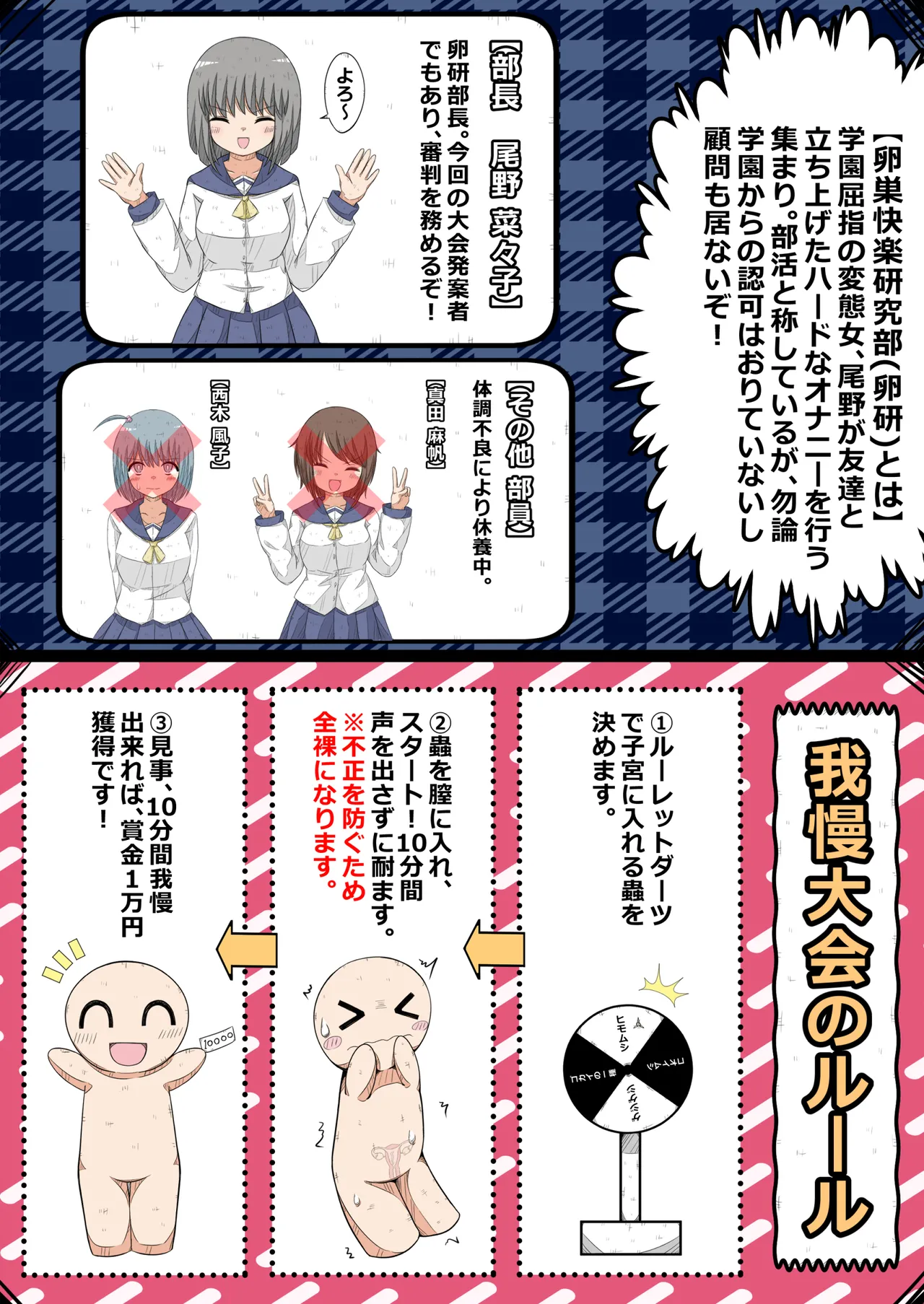 卵巣快楽研究部~卵巣我慢大会勃発!の巻き~ Page.2