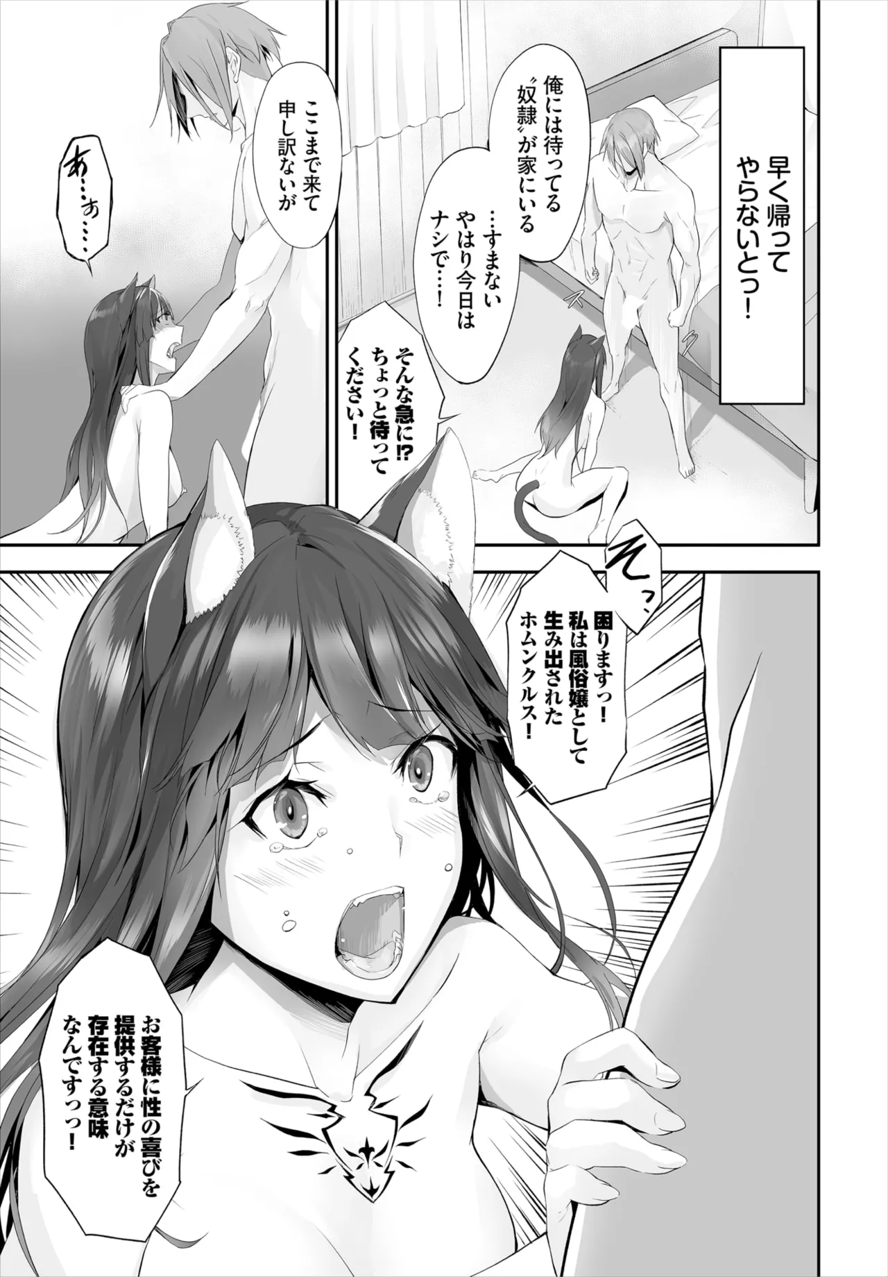 愚か者は猫耳奴隷に依存する~初めての調教生活~ 01-32 Page.207