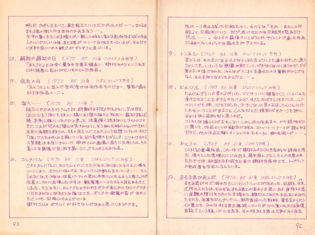 19740524『漫画ジャーナル』Vol.2 Page.50