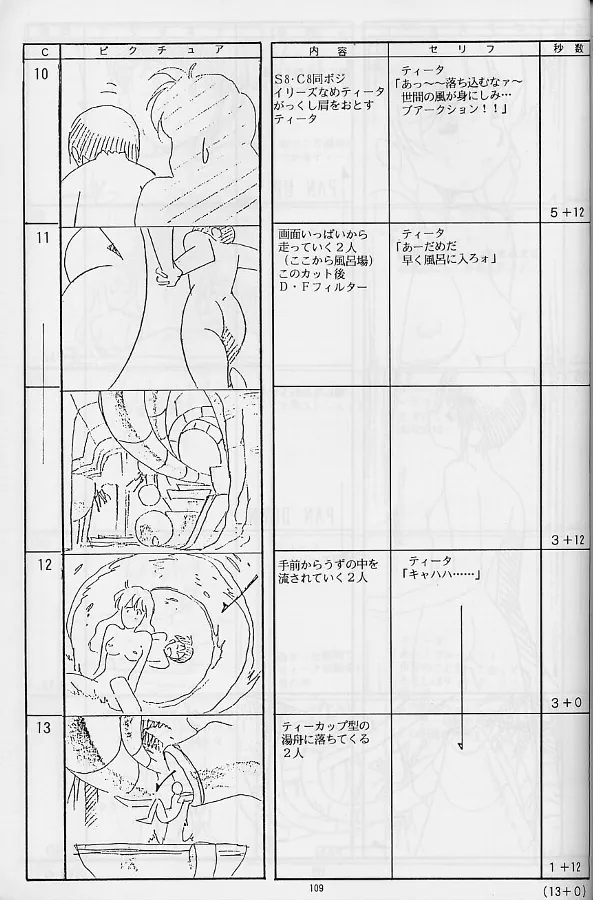 プラスチックリトル修正原画集 Page.109