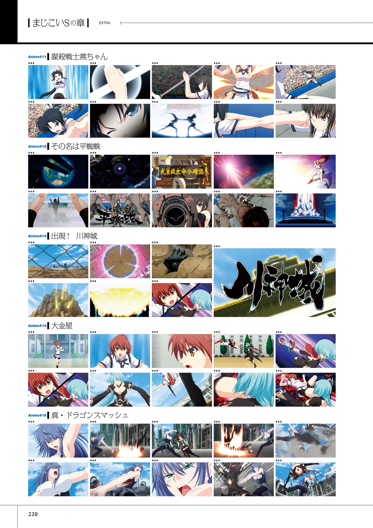 真剣で私に恋しなさい! S ビジュアルファンブック Page.222