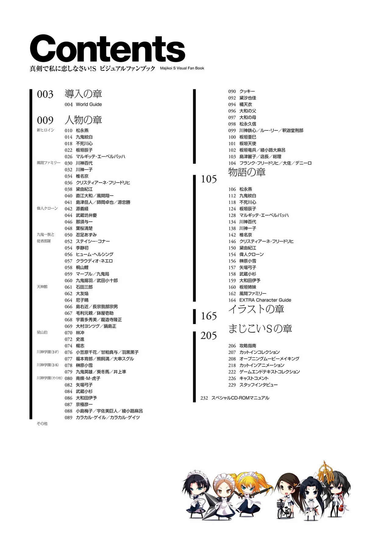 真剣で私に恋しなさい! S ビジュアルファンブック Page.4