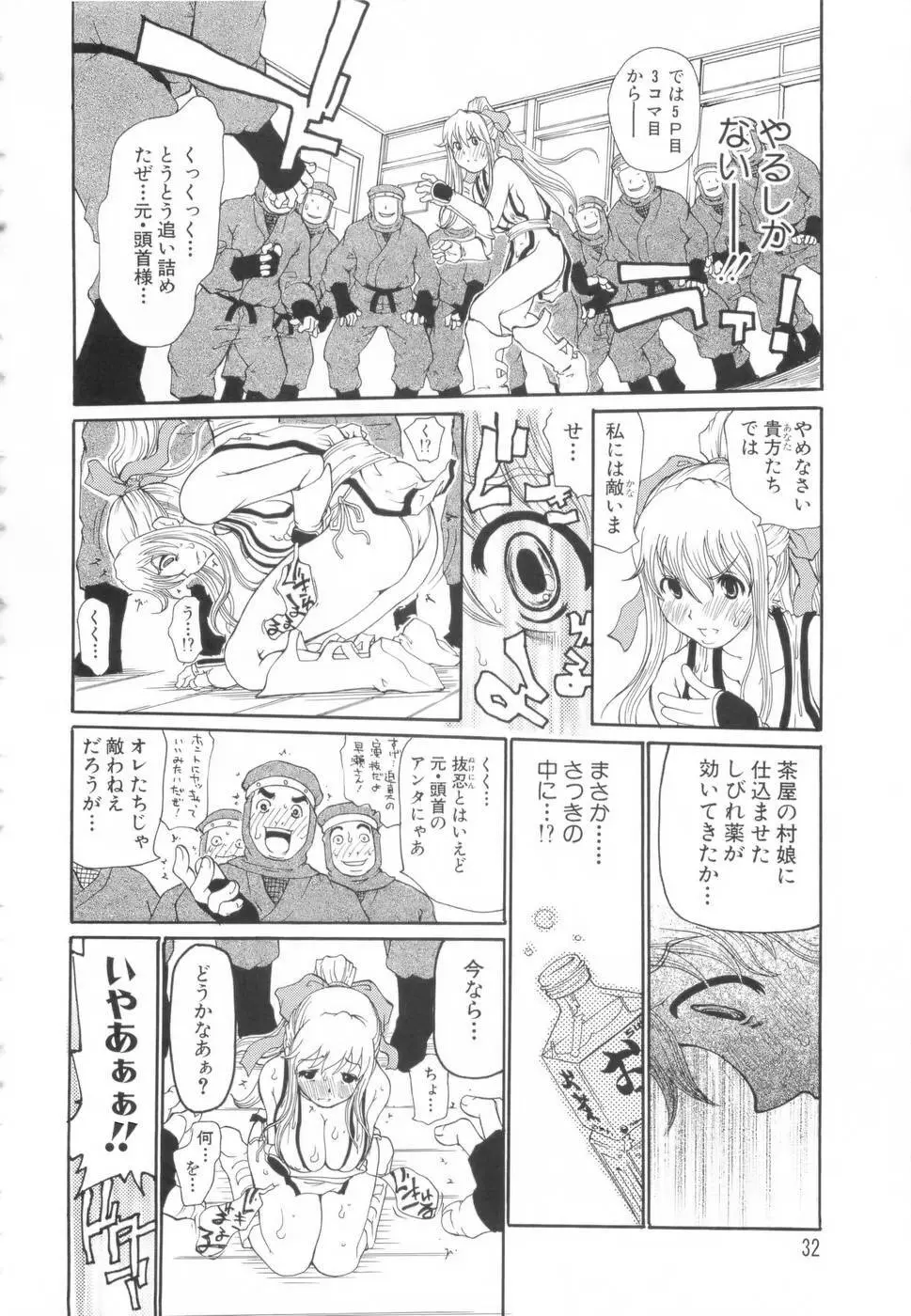 勇気を出してはぢめての… Page.33