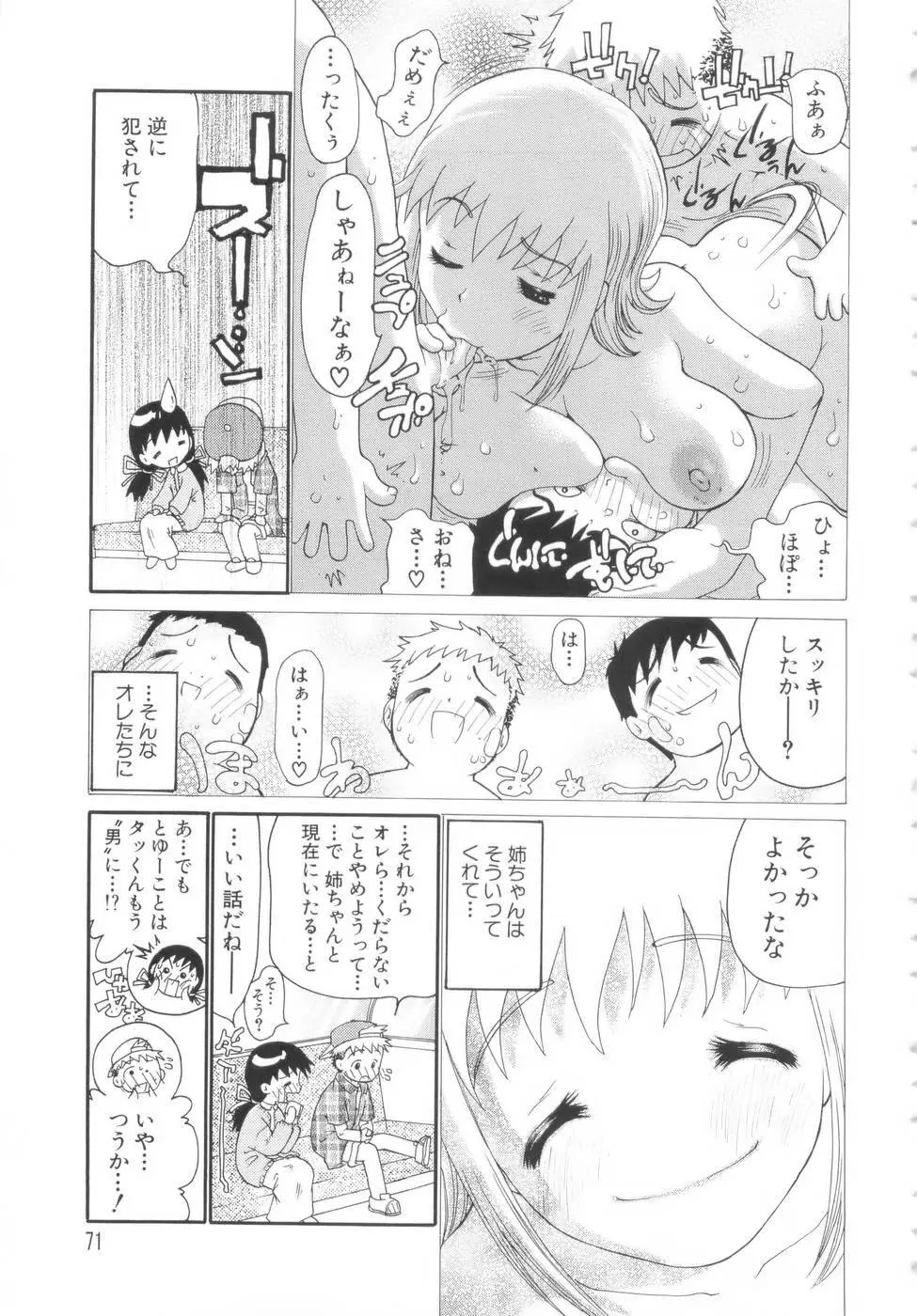 勇気を出してはぢめての… Page.72