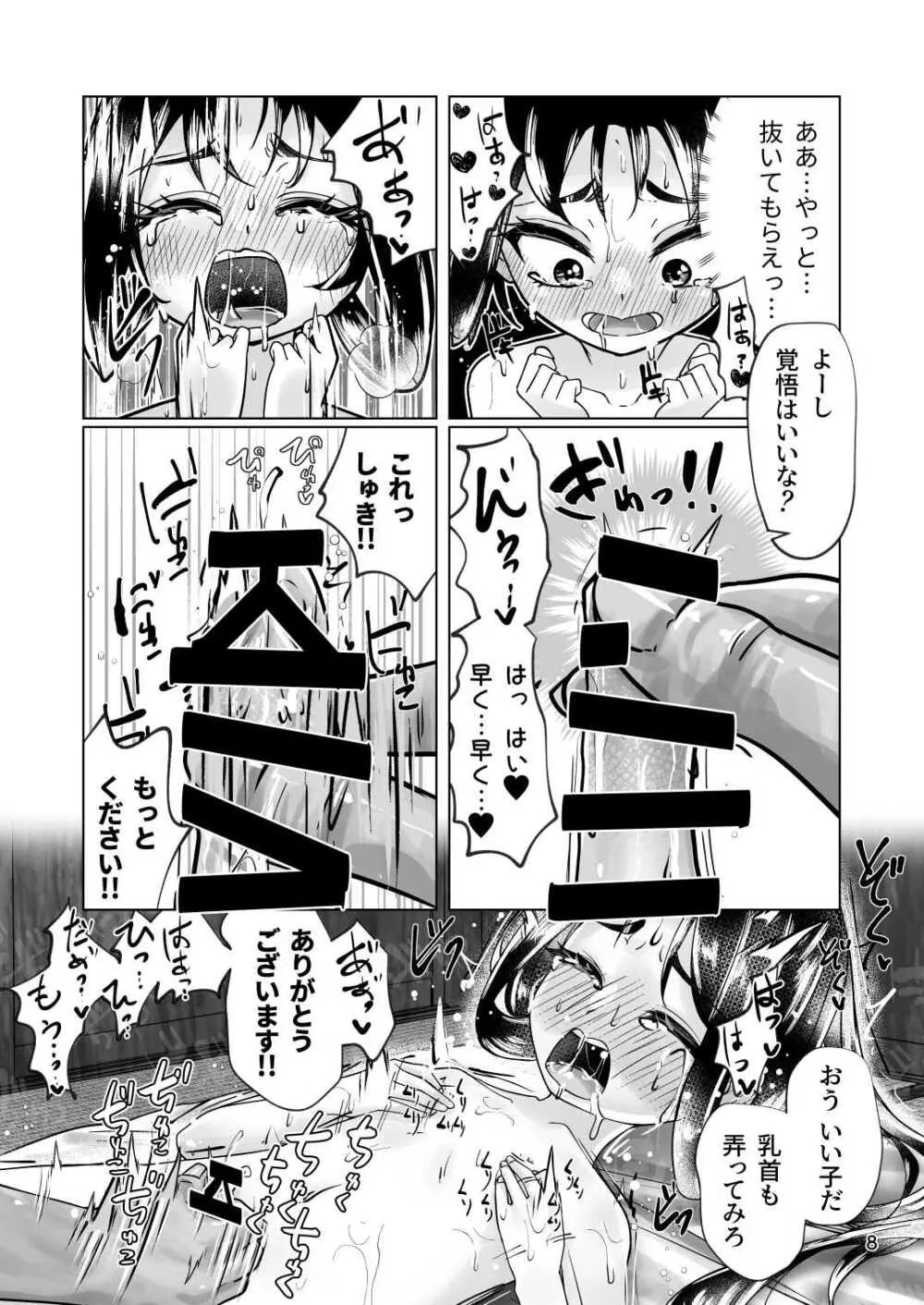 逃げられなかった若君〜離れの一間で雌稚◯弄り〜 Page.8