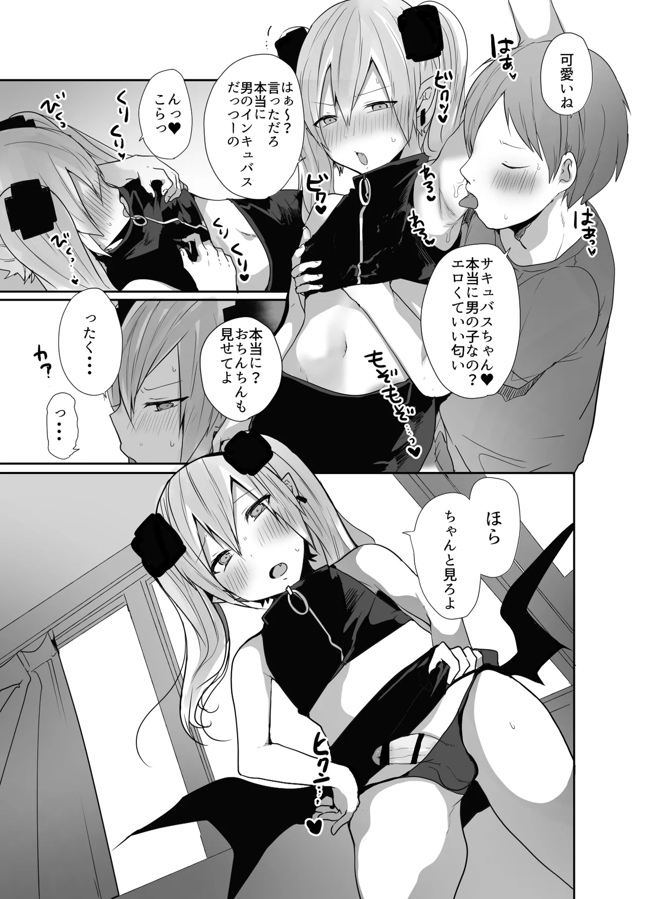 男だよバーカ!する女装サキュバス Page.12