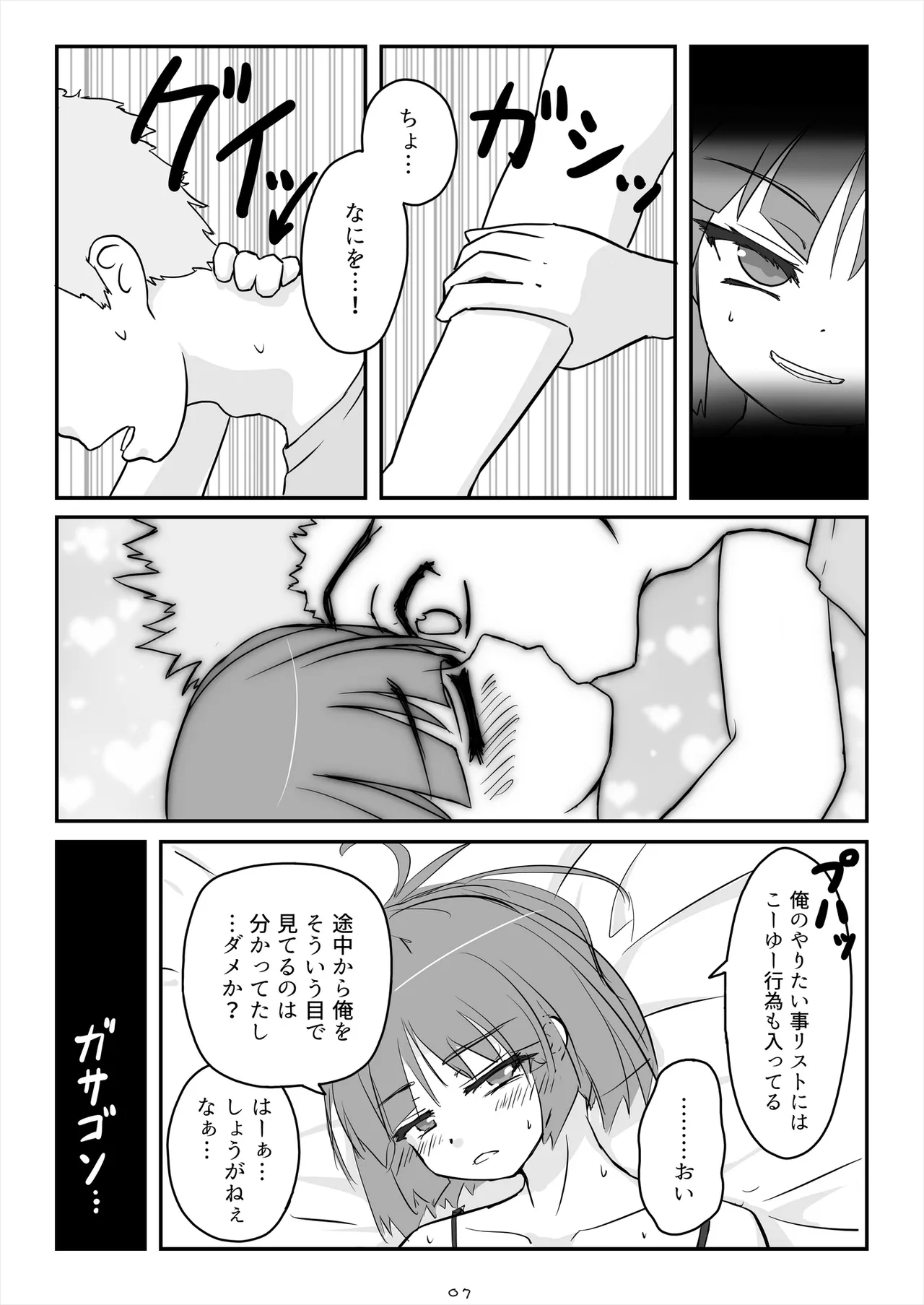 朝起きたらとても可愛い男の娘になっていたのでやりたかった事をヤる話。 Page.8