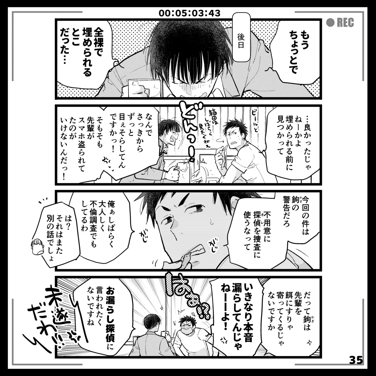 エロピンチ探偵くんの大反省会 Page.35