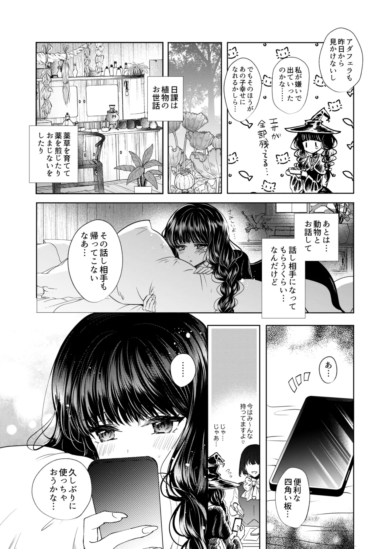 彼女と彼女の幸福原理 ～魔女は用心棒に恋をした～ Page.6