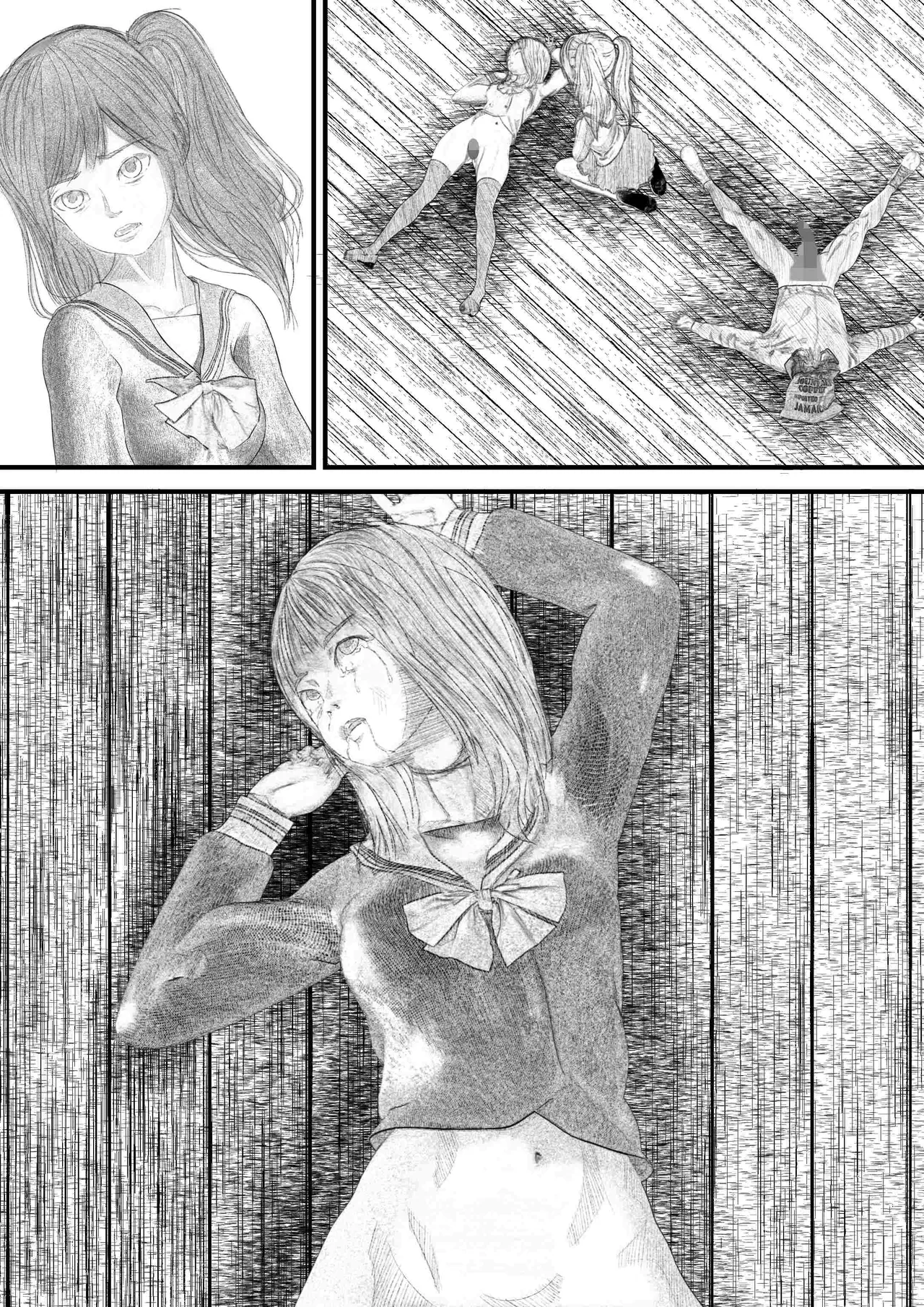 首絞め!漫画・スナッフシリーズ「三部作総集編」/首絞めリョナ・コミック作品 Page.56