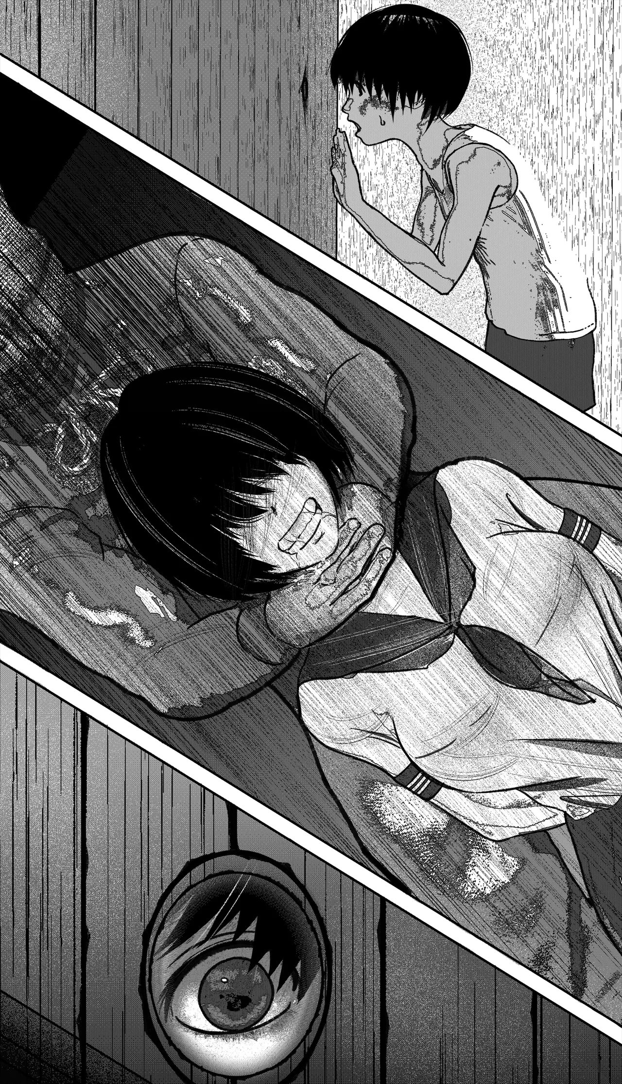 首絞め!漫画・スナッフシリーズ「三部作総集編」/首絞めリョナ・コミック作品 Page.80