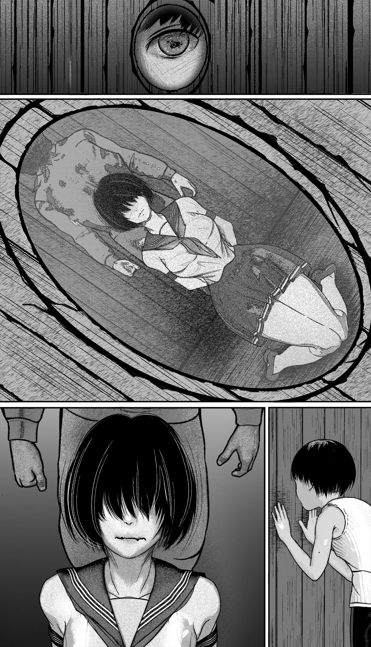首絞め!漫画・スナッフシリーズ「三部作総集編」/首絞めリョナ・コミック作品 Page.84