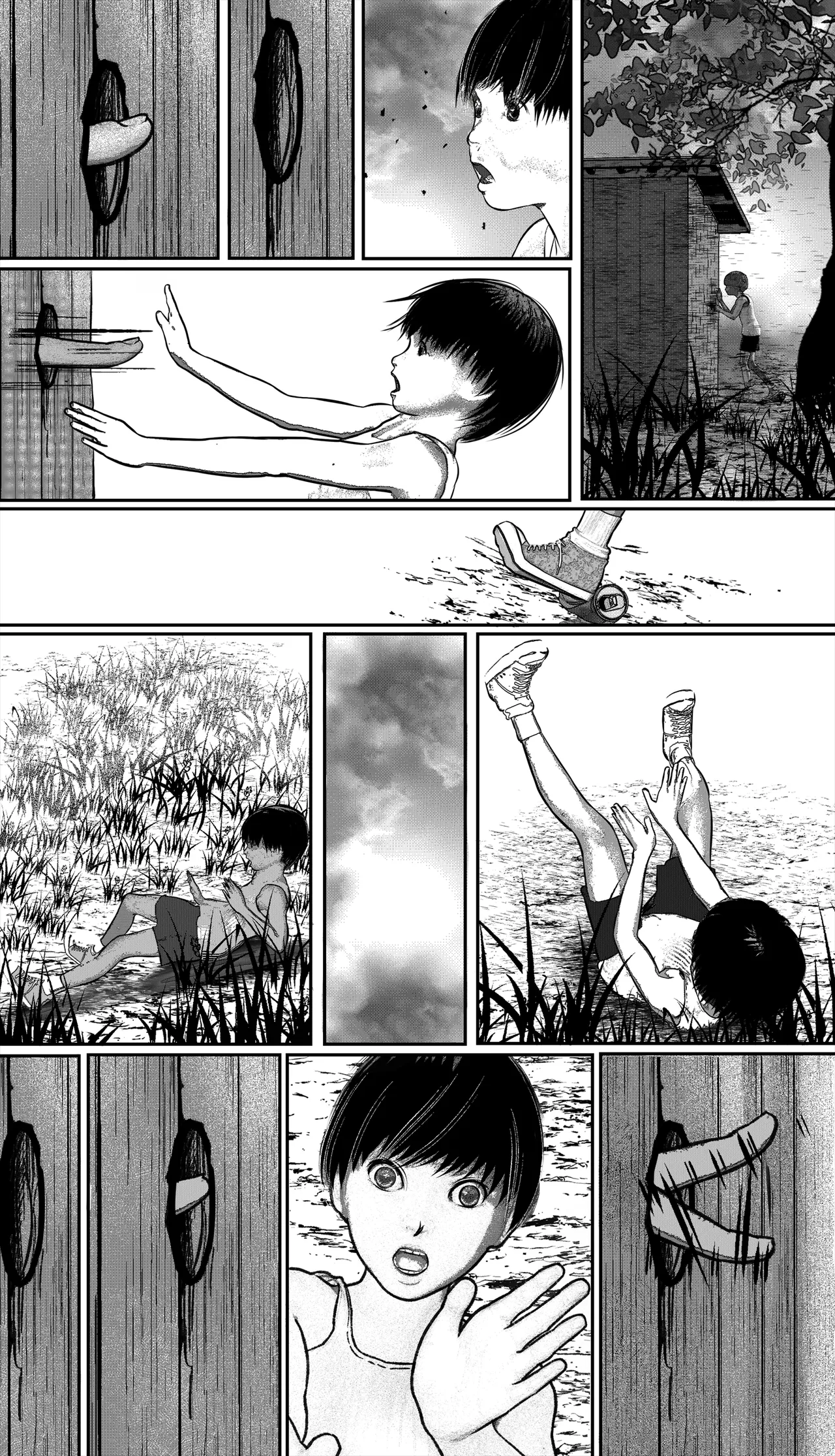 首絞め!漫画・スナッフシリーズ「三部作総集編」/首絞めリョナ・コミック作品 Page.86