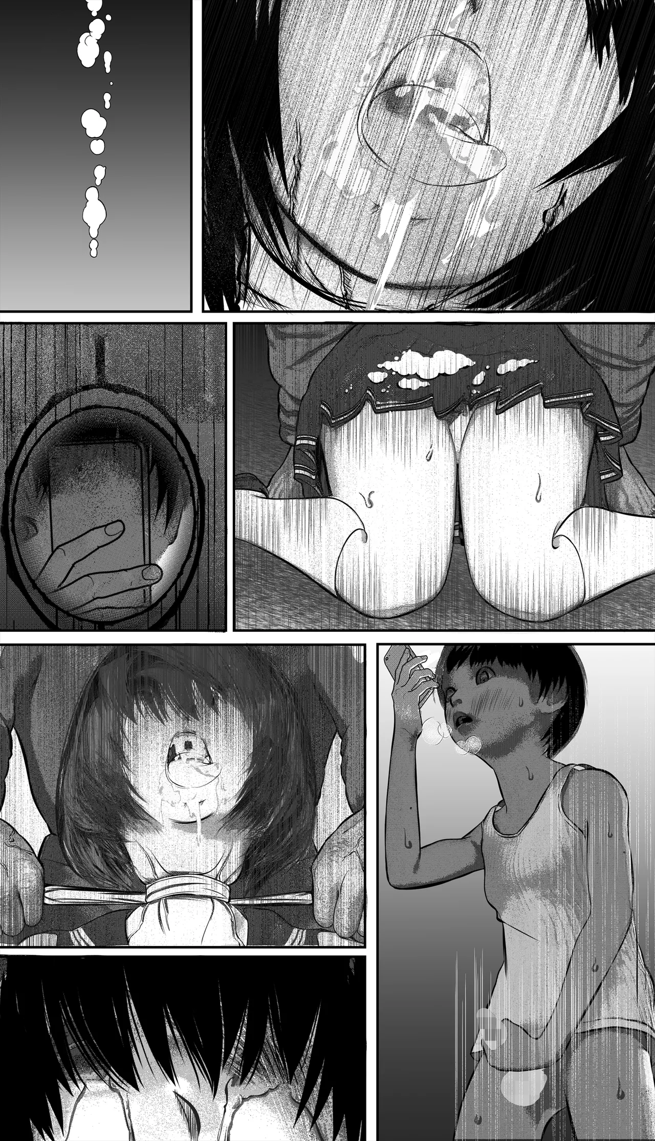 首絞め!漫画・スナッフシリーズ「三部作総集編」/首絞めリョナ・コミック作品 Page.93