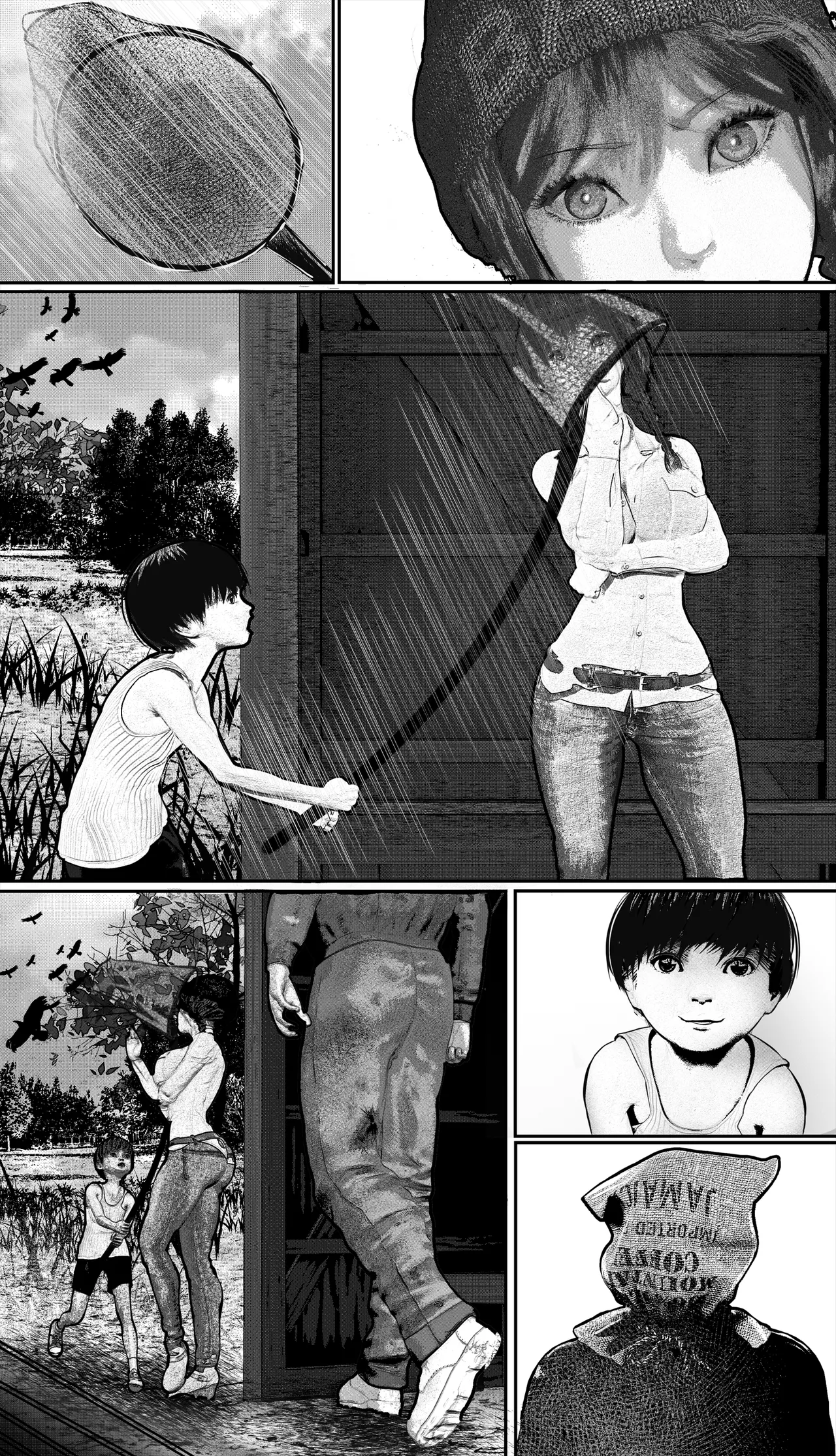首絞め!漫画・スナッフシリーズ「三部作総集編」/首絞めリョナ・コミック作品 Page.98