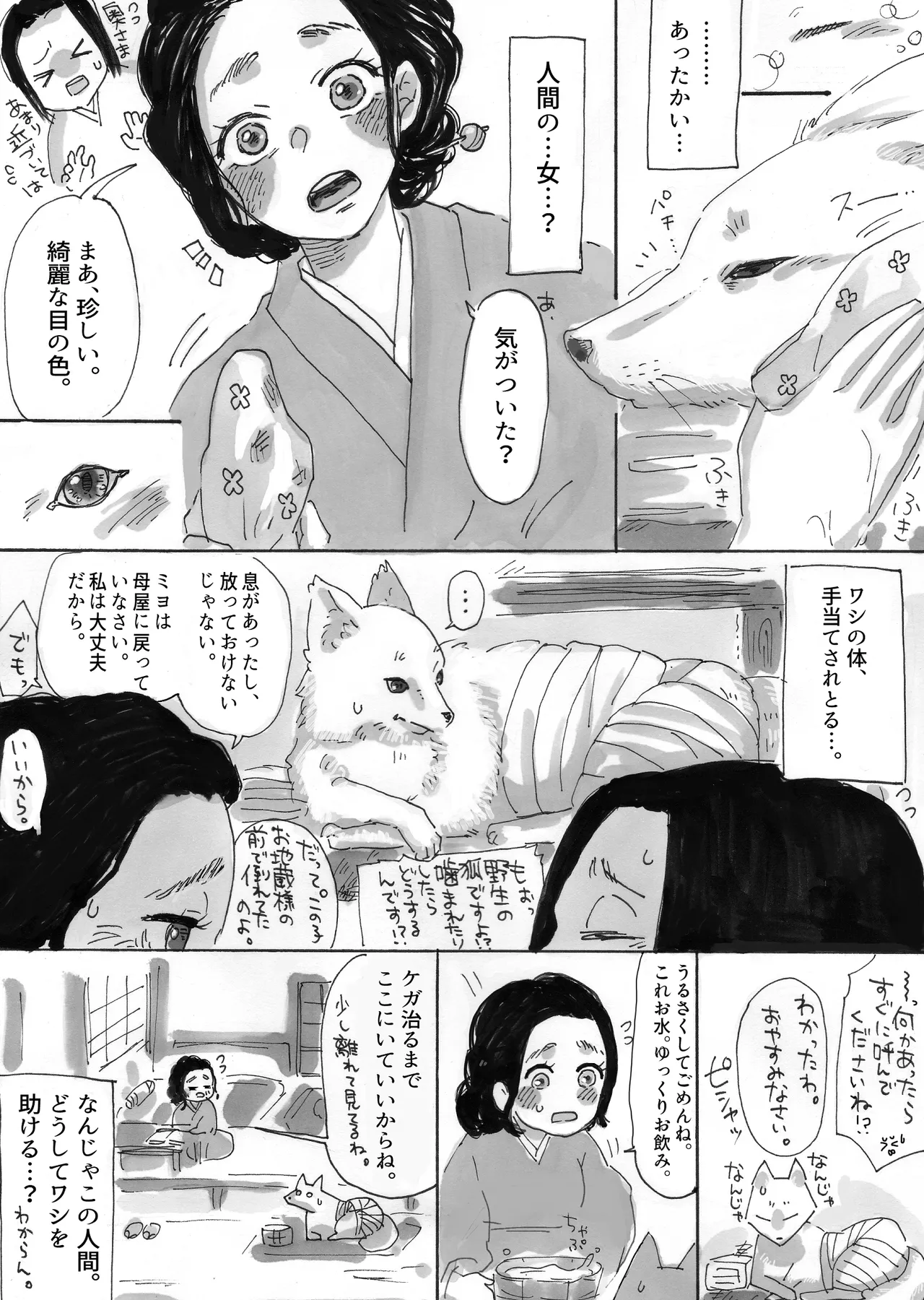 人間に恋した化け狐 Page.3