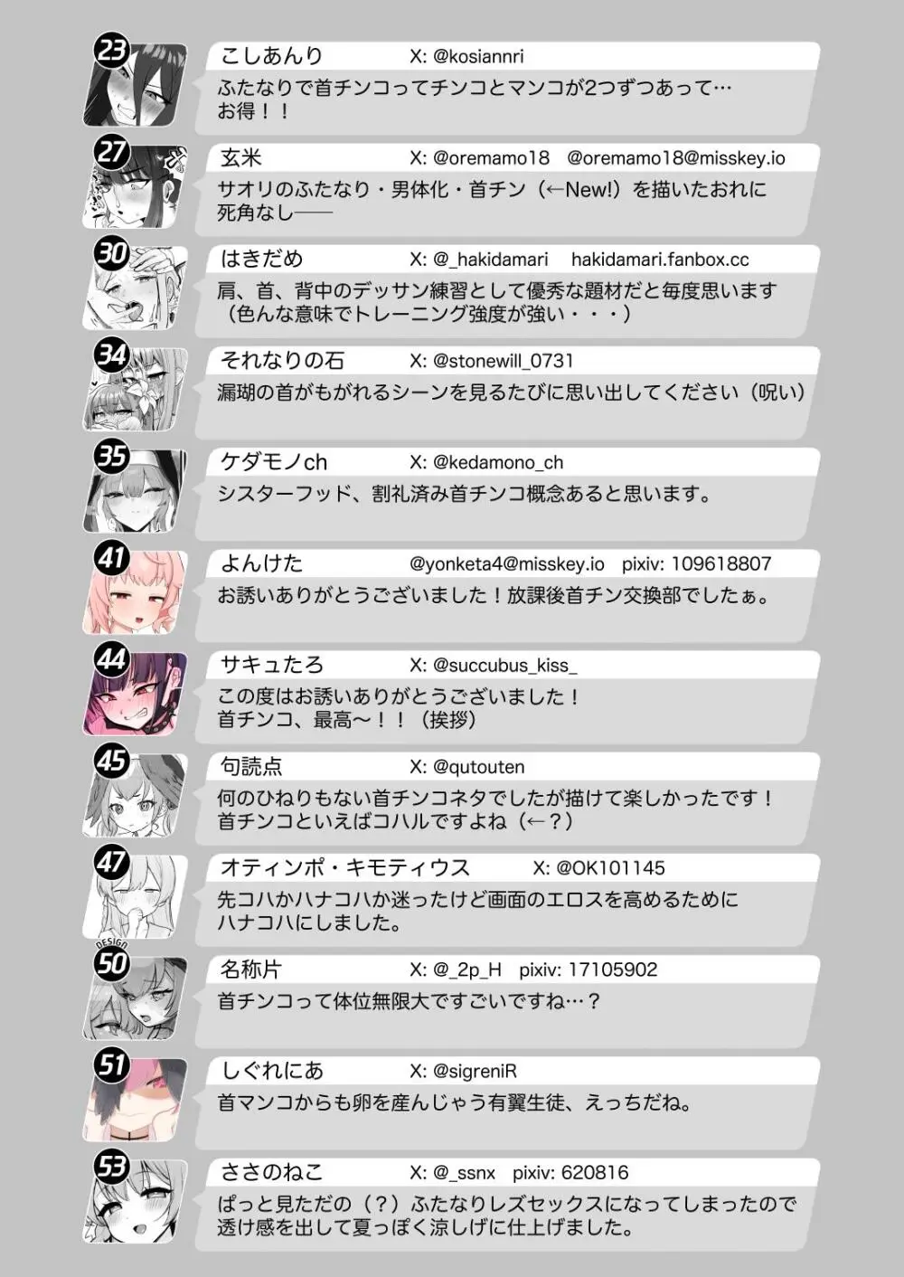 Dick Neck Mix! 4 首チンコ合同誌 Vol.4 Page.161