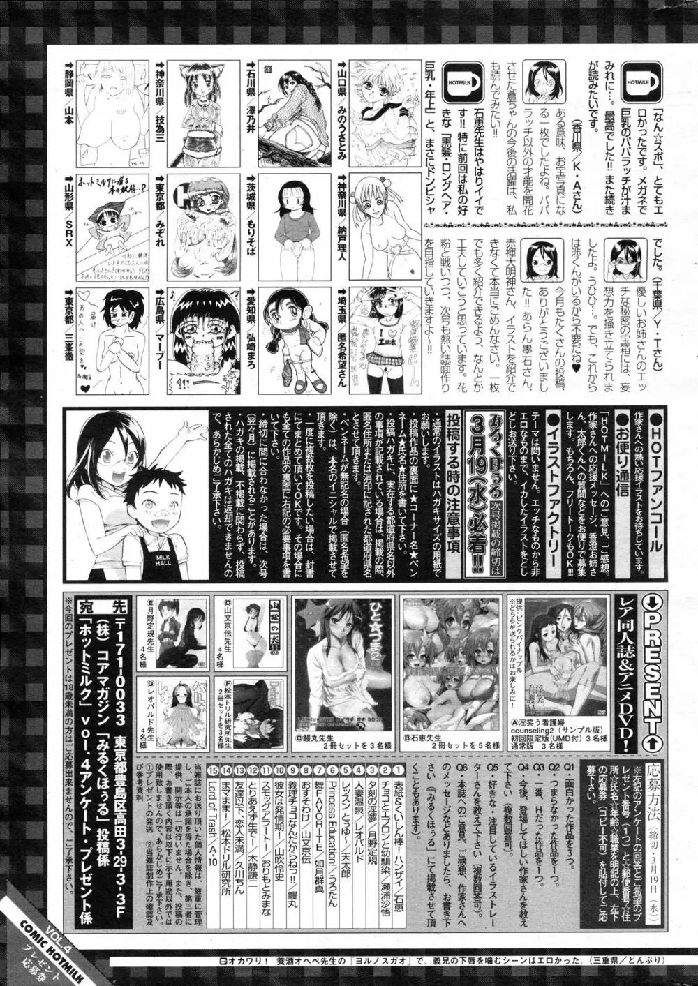 コミックホットミルク 2008年4月号 Vol.04 Page.260