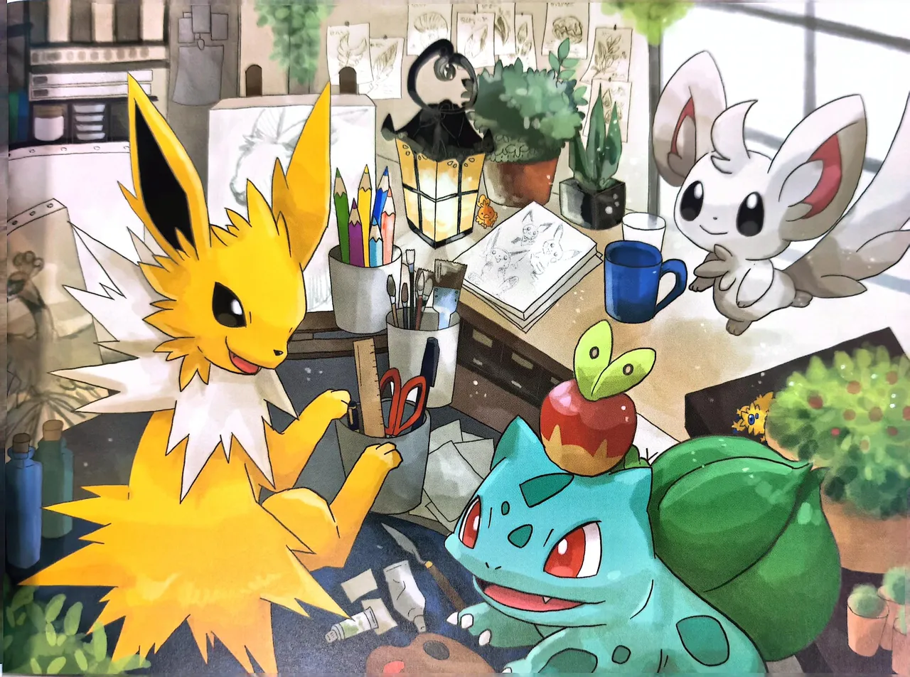 （pokemon）插画本1 Page.36