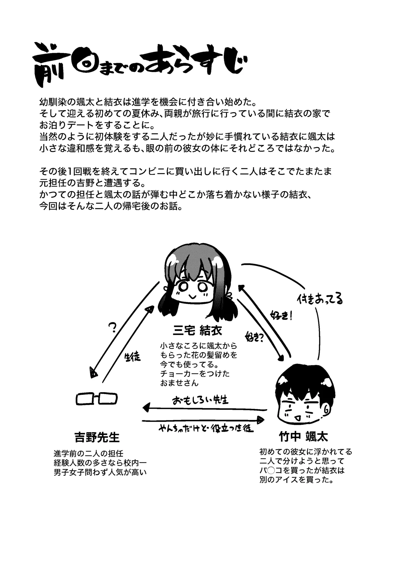 君を好きな僕とあいつを忘れられない君と 前編+中編 Page.34