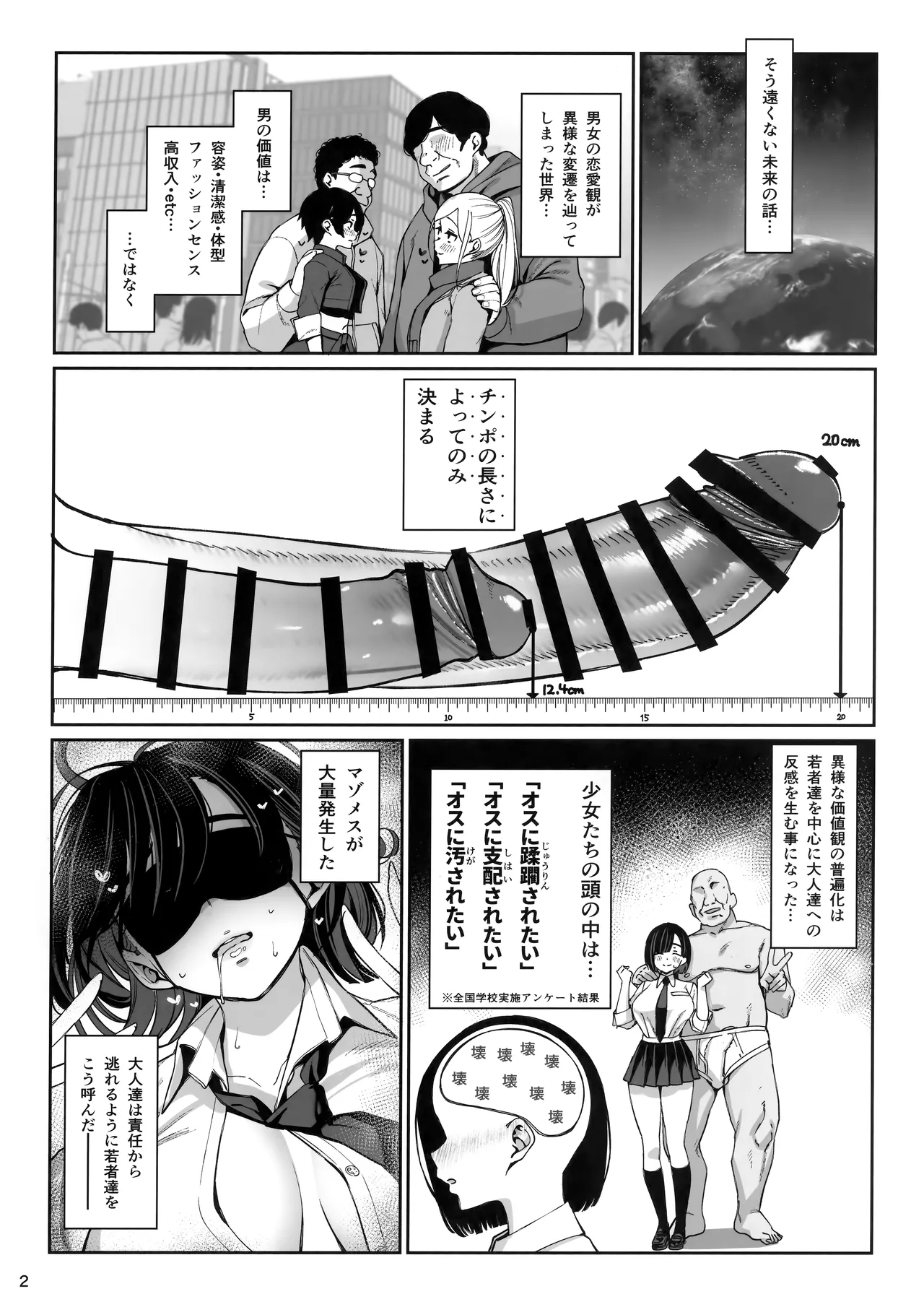 大切に人間として育てていただいたのにオナホでごめんなさい♥ Page.3