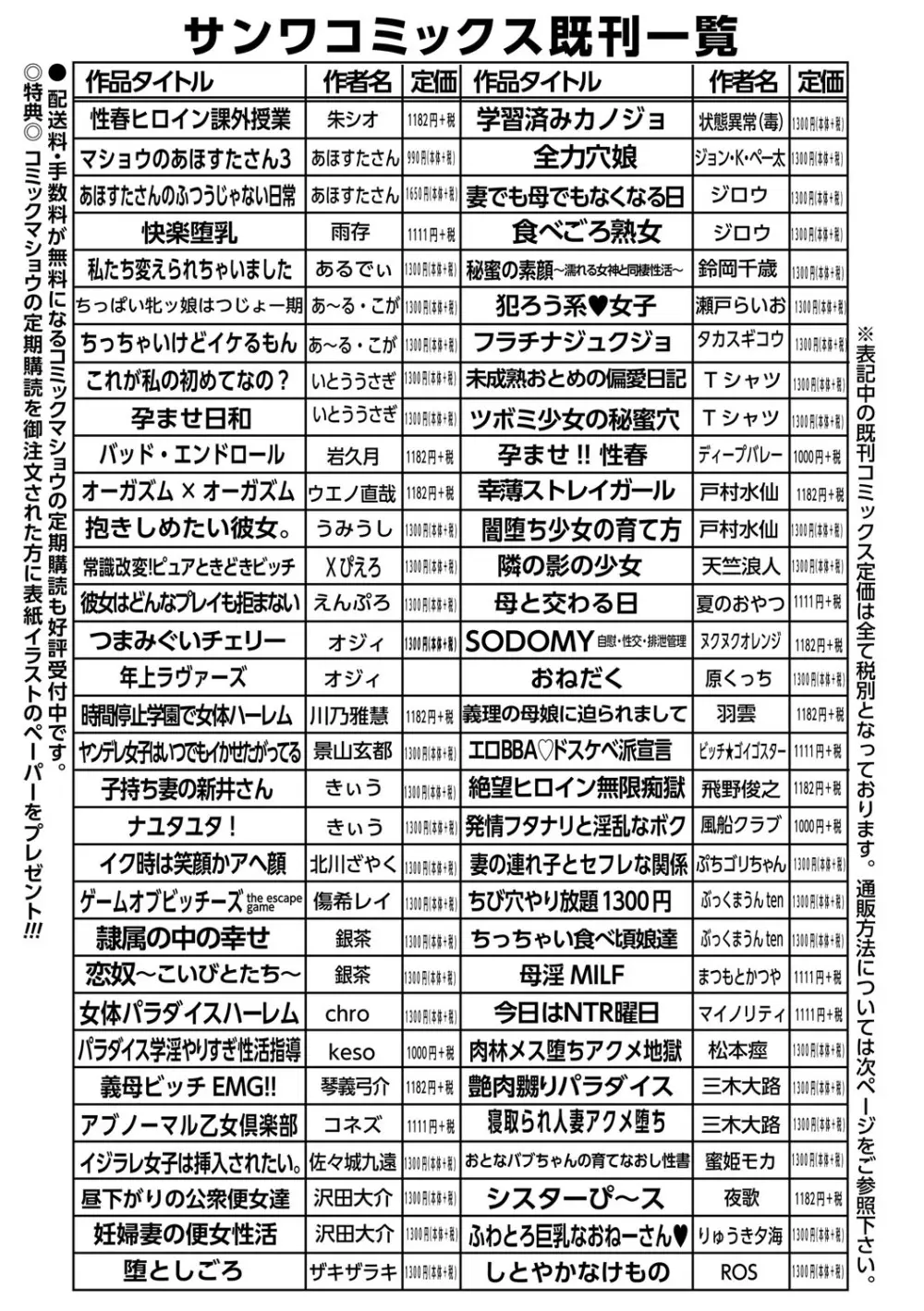 コミックマショウ 2025年10月号 Page.248