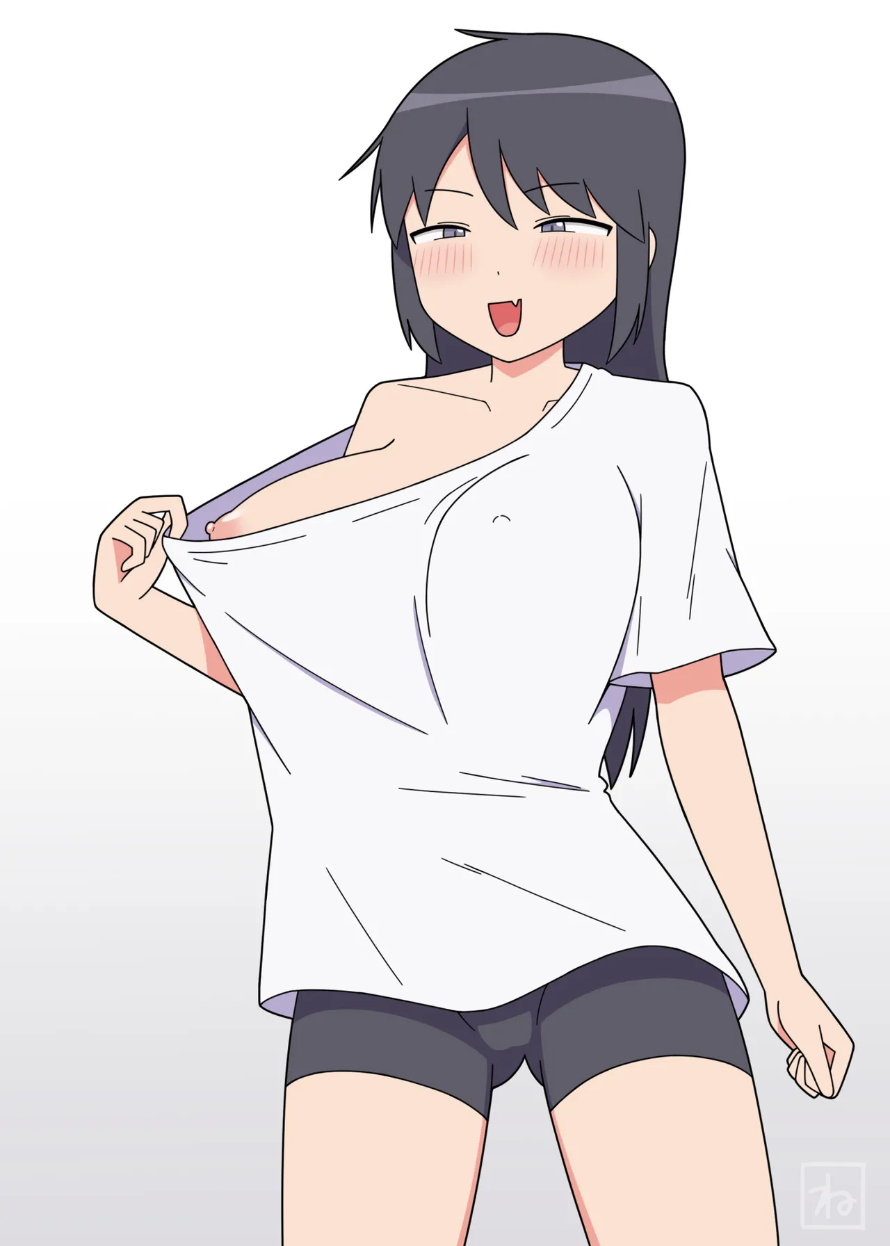 だらしない服装の同人作家が露出に目覚める話 Page.26