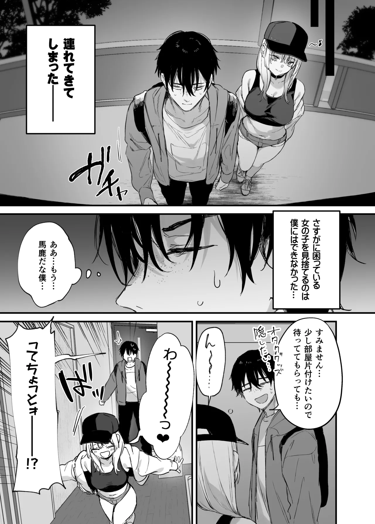 一晩泊めてよ、オタクくん Page.12