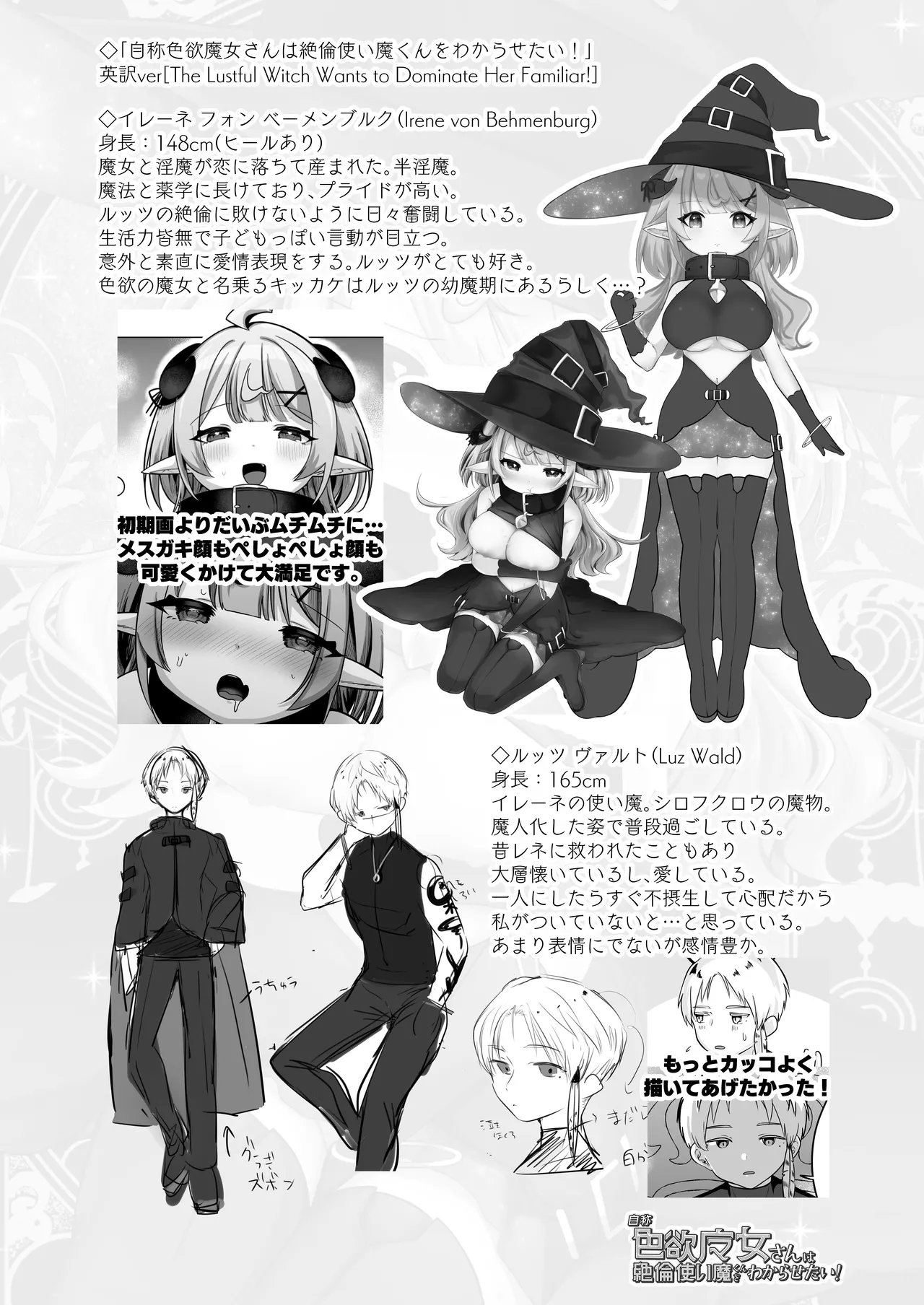 自称色欲魔女さんは絶倫使い魔くんをわからせたい! Page.27