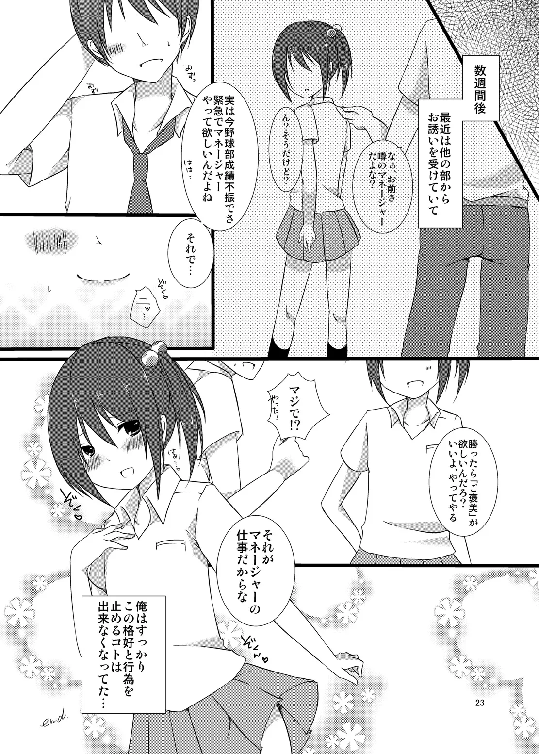 マネージャーのおしごとは。 Page.22