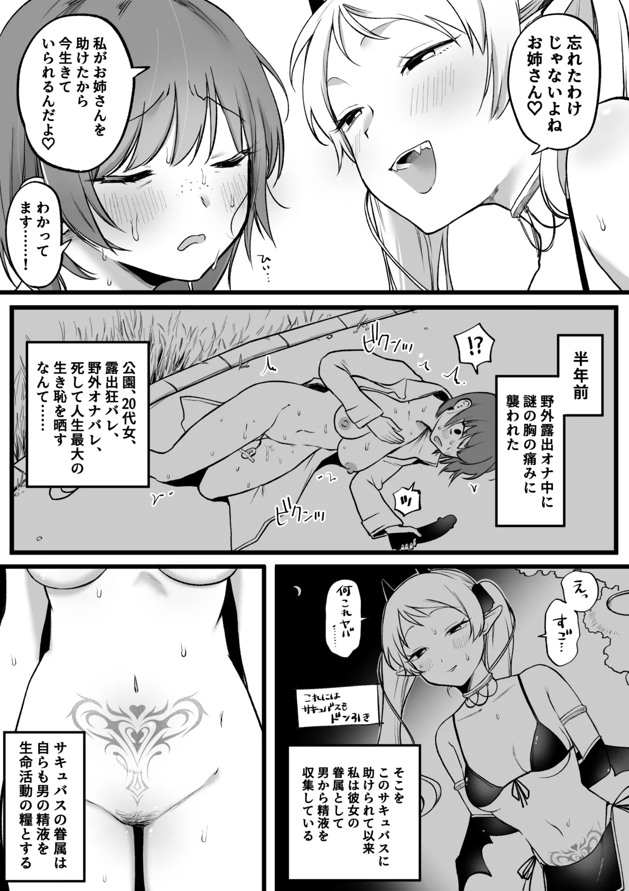 サキュバスのパシリになったOLの末路 Page.3