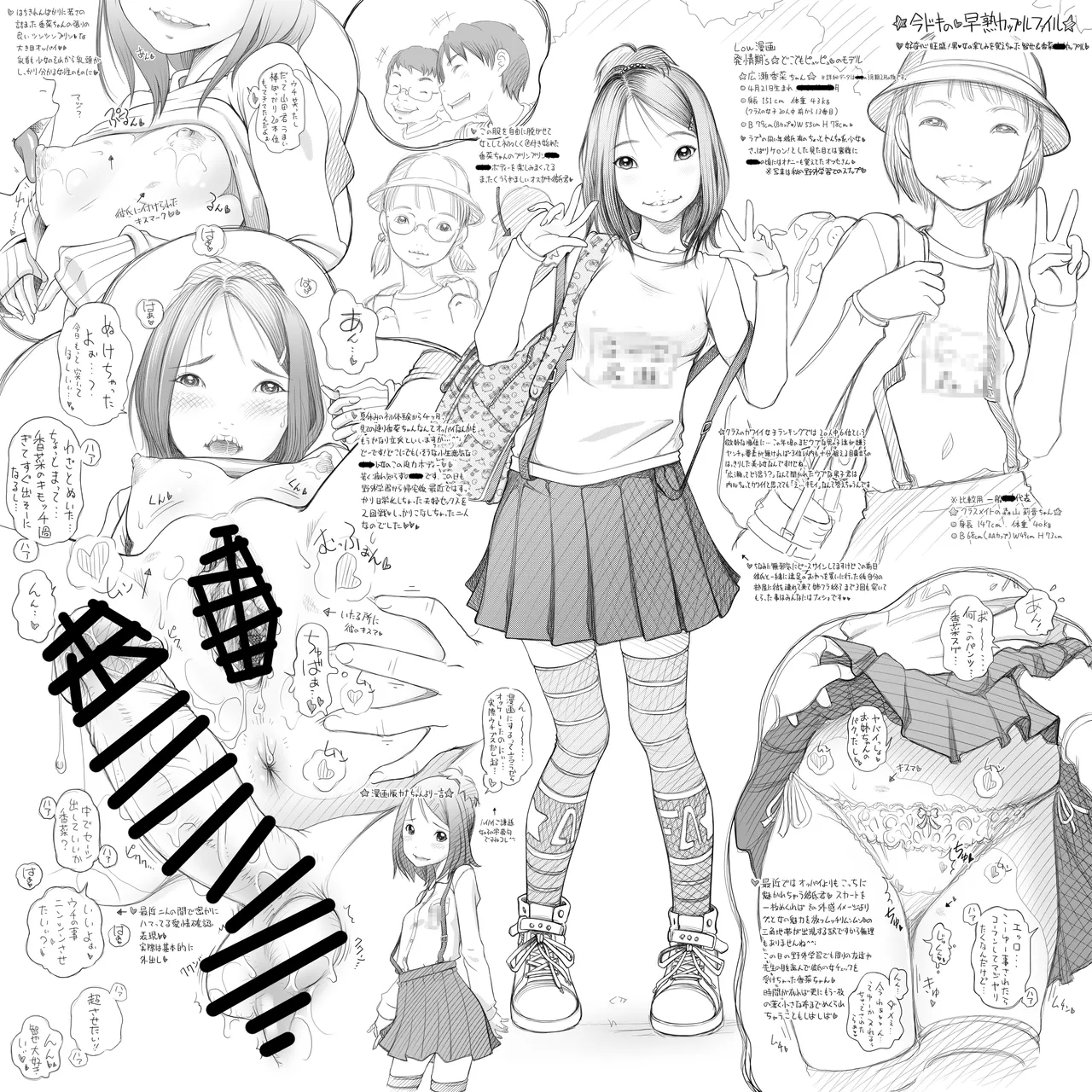 早熟カップル達のヒミツの放課後観察1 Page.5