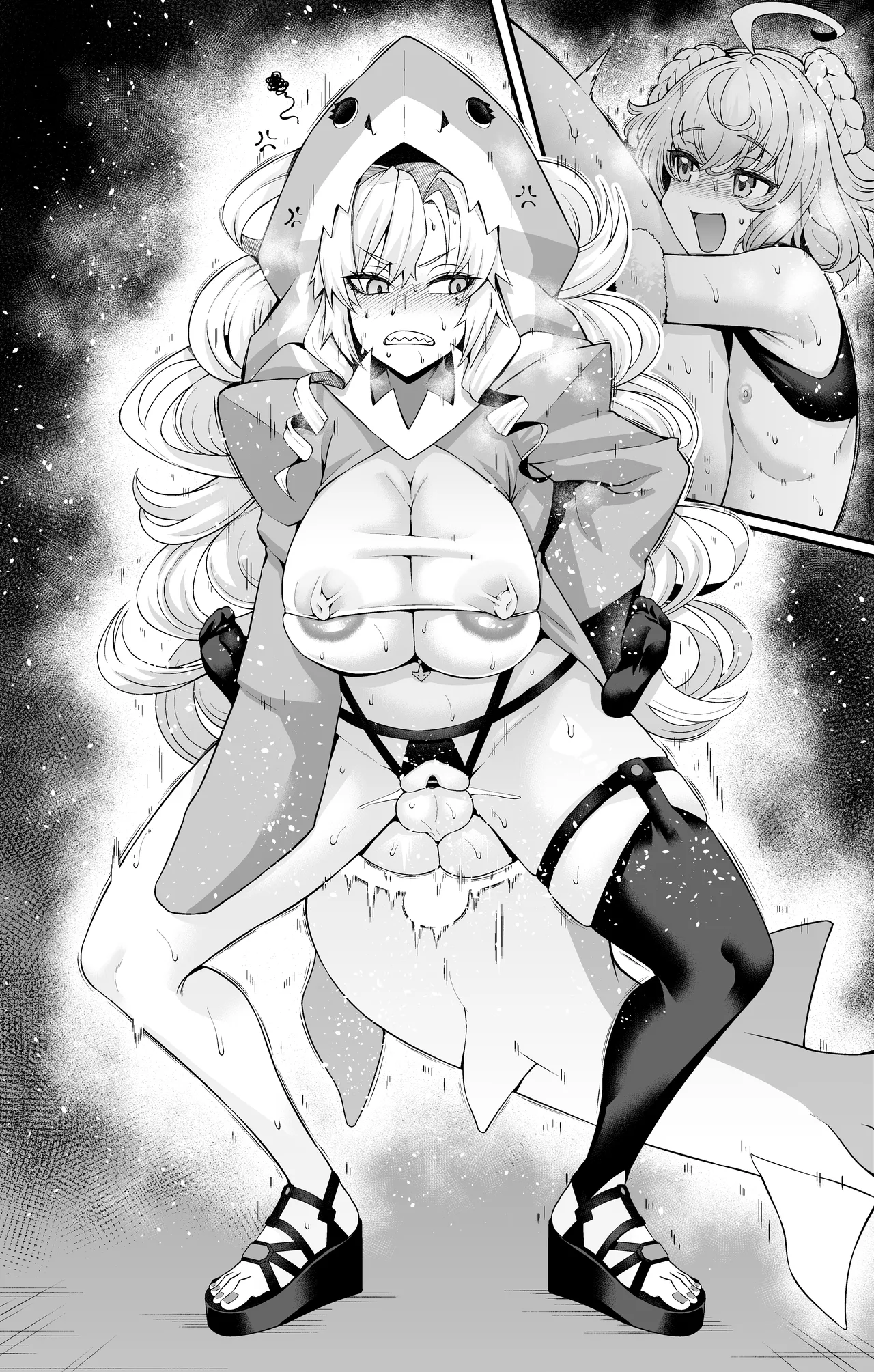 クリームヒルト、サメコスでパリスと…❤ Page.12