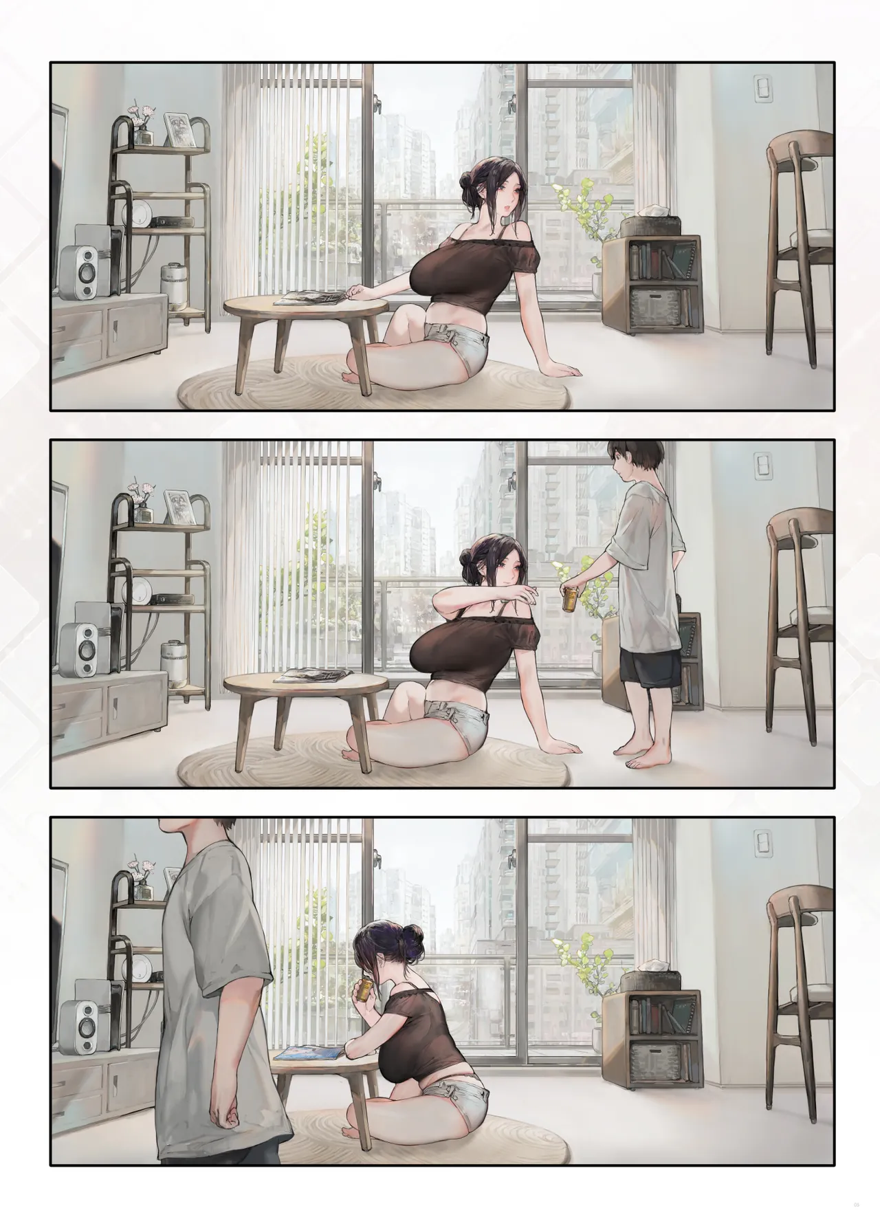 ご近所の奥さん休みの日は家で暇そう Page.4