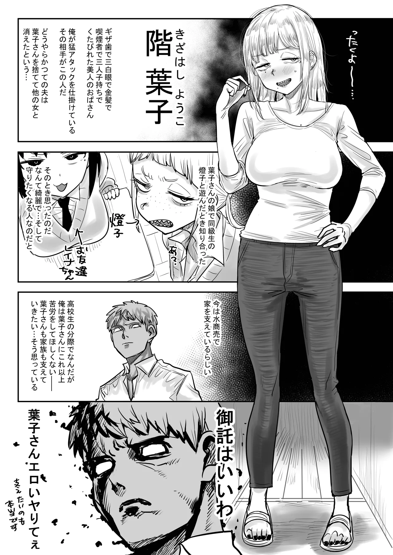 ギザ歯でかわいい葉子さん Page.6