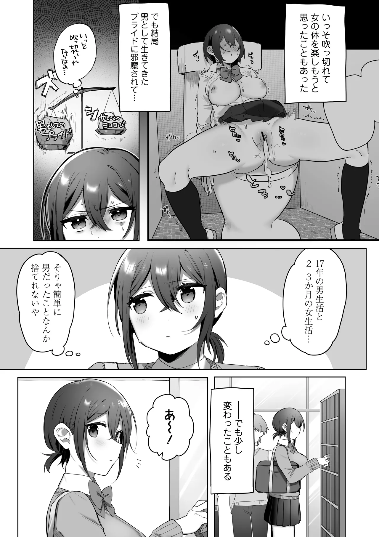 好きで女の子になったわけじゃなかった…のに。 Page.8