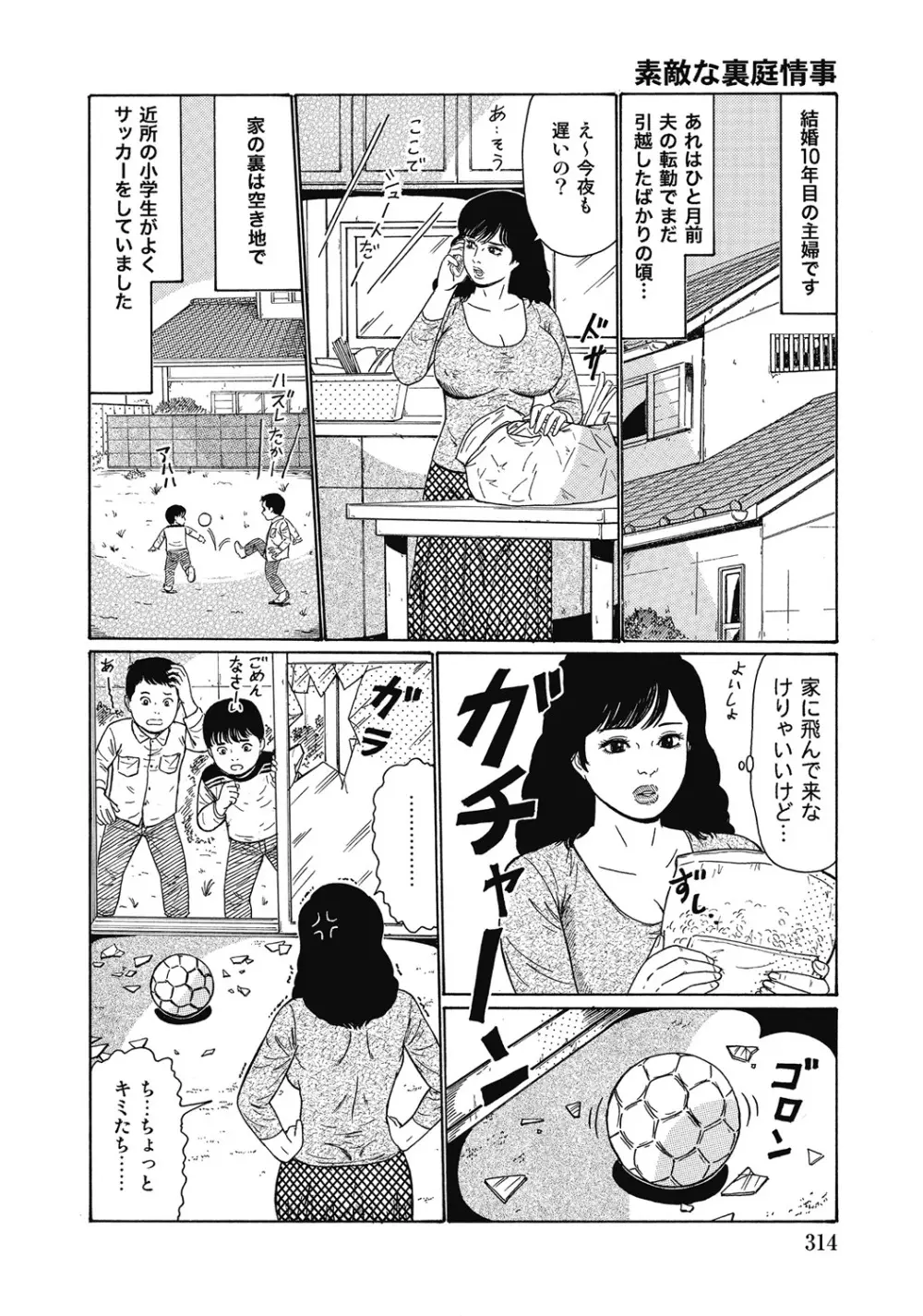 しろうと人妻ねっとり不倫日記 Page.313