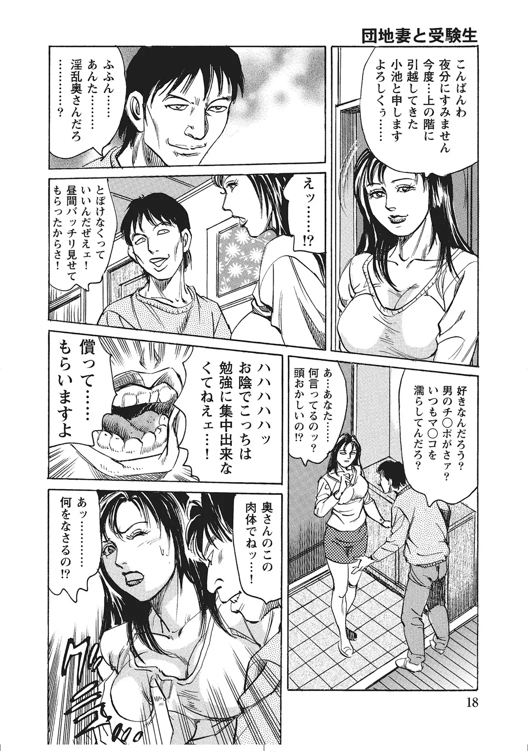 ムチムチ淫乱人妻ナイショ話 Page.17