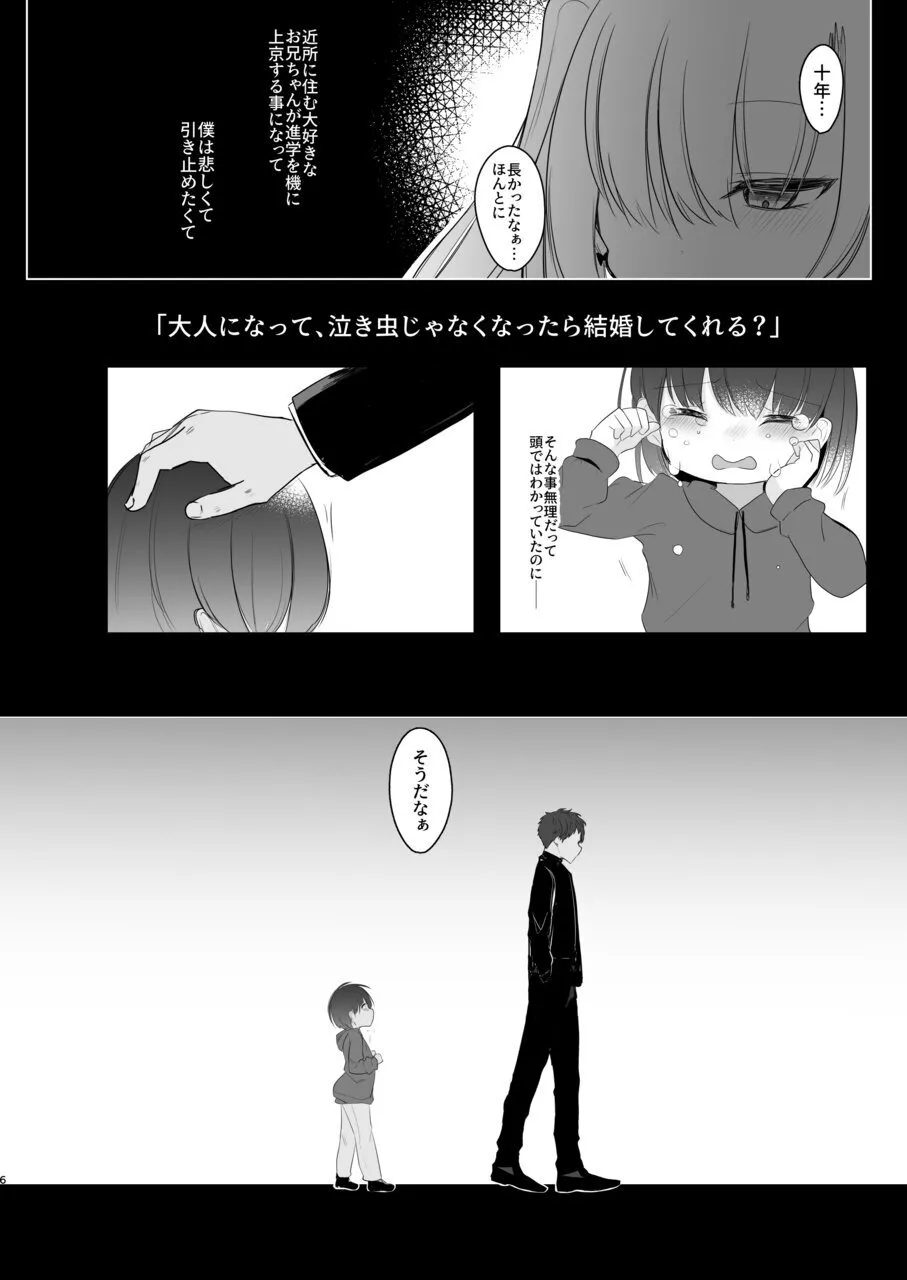 裏アカ越しの再開 ― 10年ぶりに見つけた大好きなお兄ちゃん ― Page.6