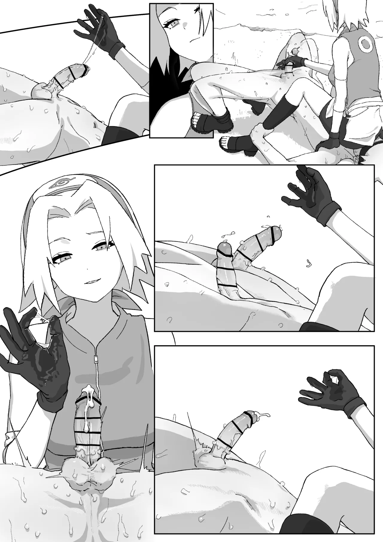 サクラちゃんのぐっちょぐちょに濡れた穴にちんぽつっこんで下から腰ヘコした結果… Page.18