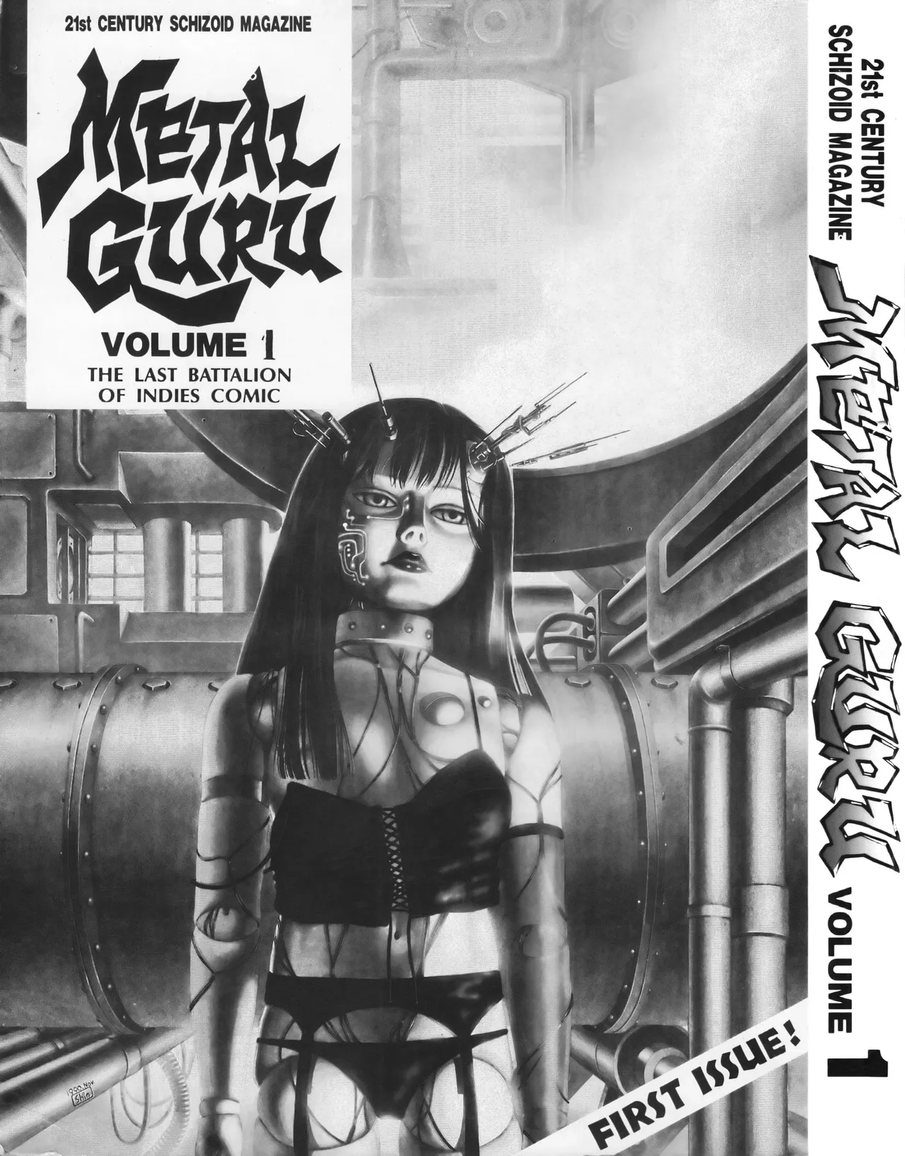 21st CENTURY SCHIZOID MAGAZINE METAL GURU VOLUME 1 Page.2