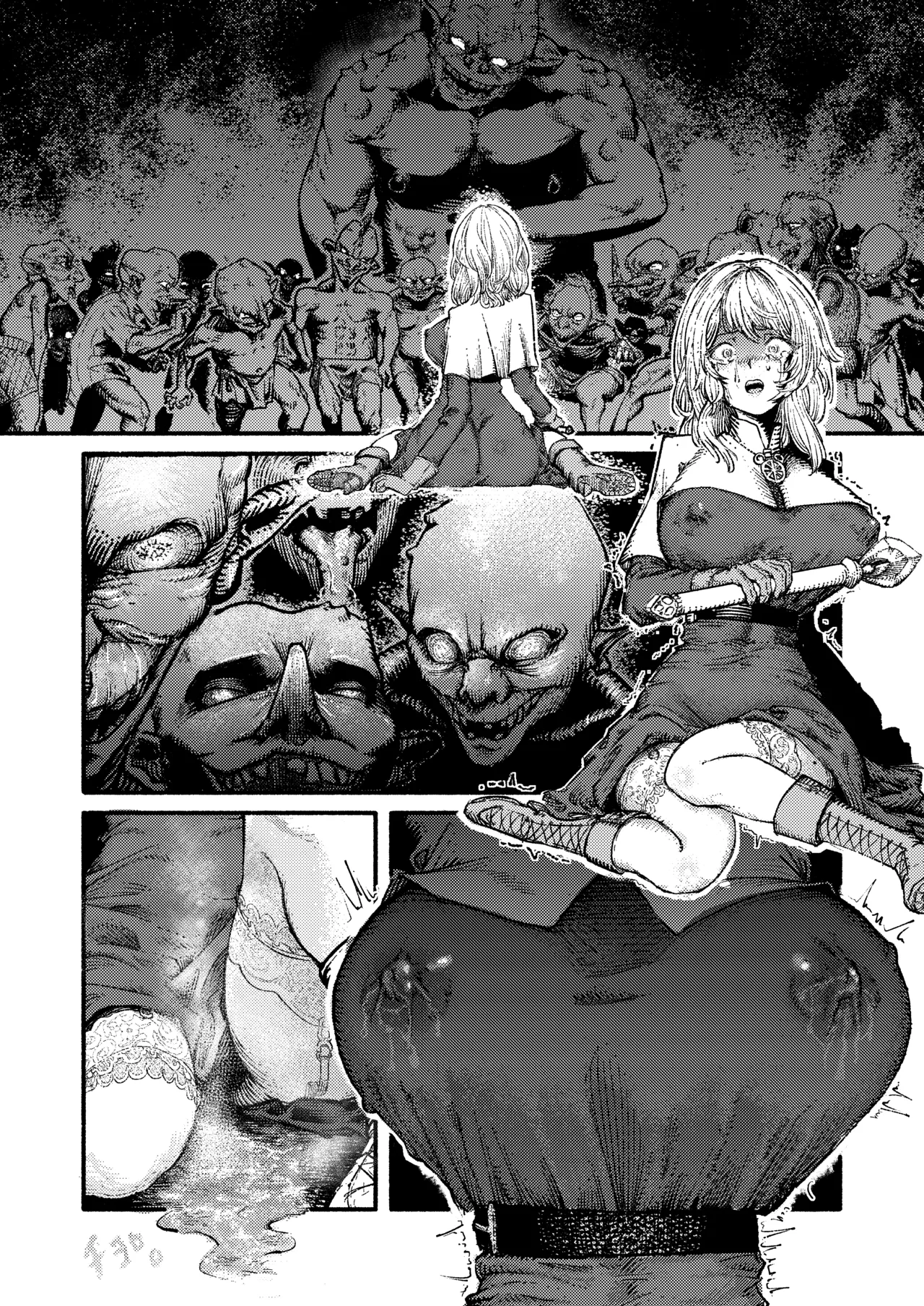 緑珠の記録 豊艶な侍祭の獣欲集団凌辱 Page.26