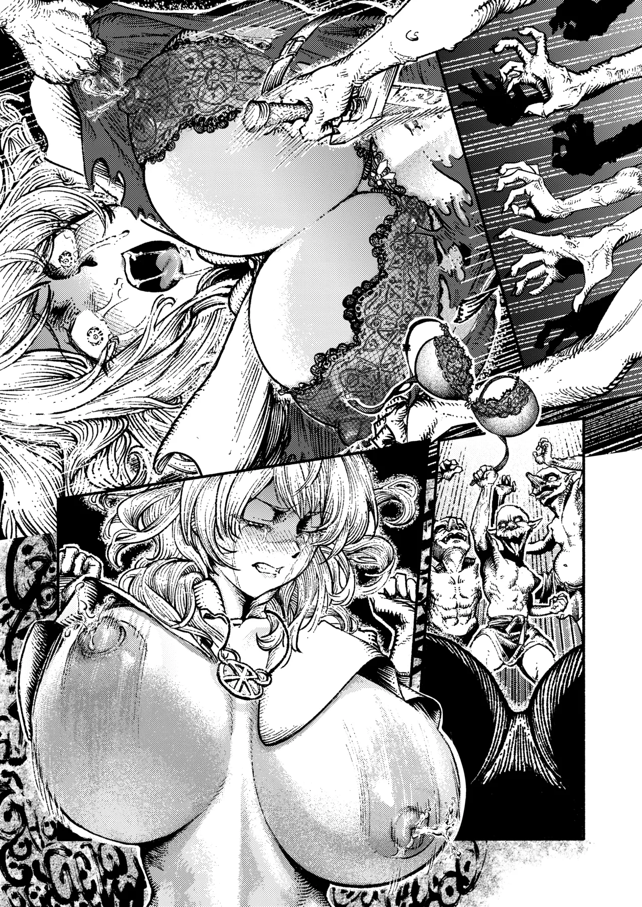 緑珠の記録 豊艶な侍祭の獣欲集団凌辱 Page.27