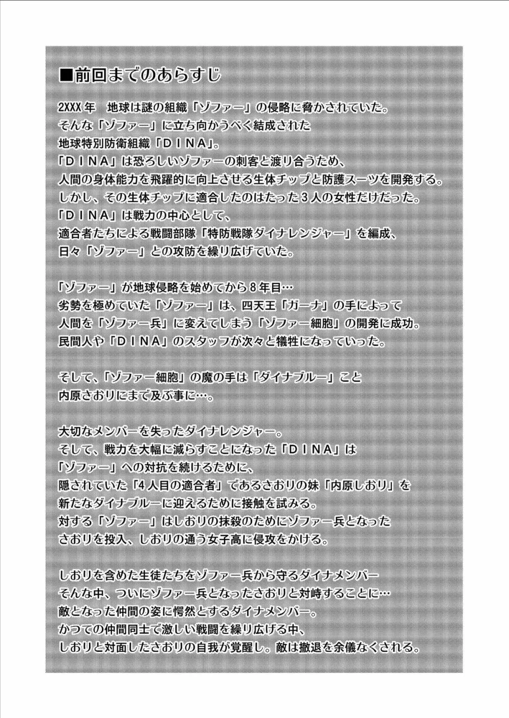 特防戦隊ダイナレンジャー ~ヒロイン快楽洗脳計画~ Vol.9-11 Page.2
